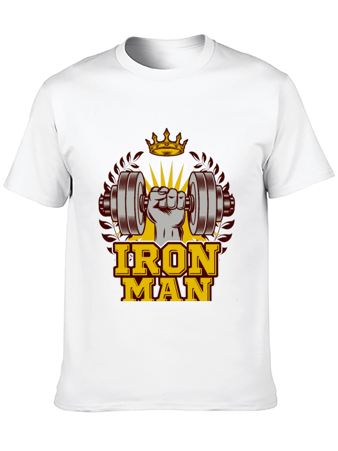 Iron Man Gym Workout T-Shirt
