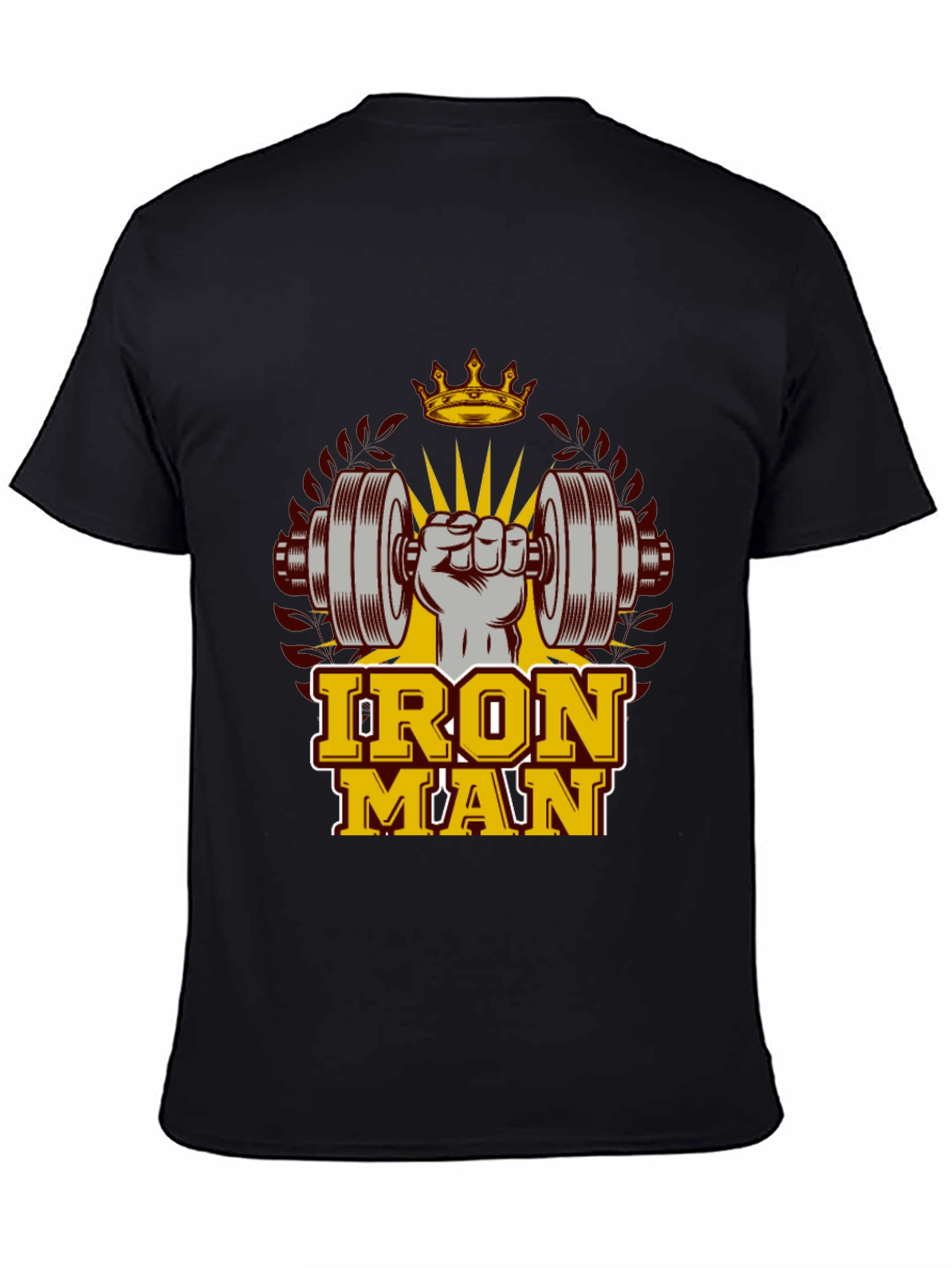 Iron Man Gym Workout T-Shirt