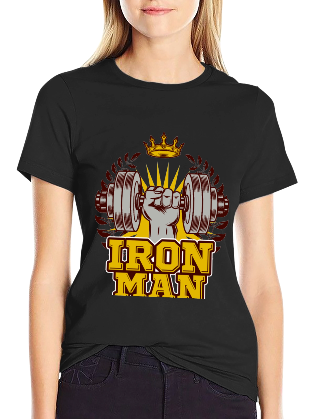 Iron Man Gym Workout T-Shirt