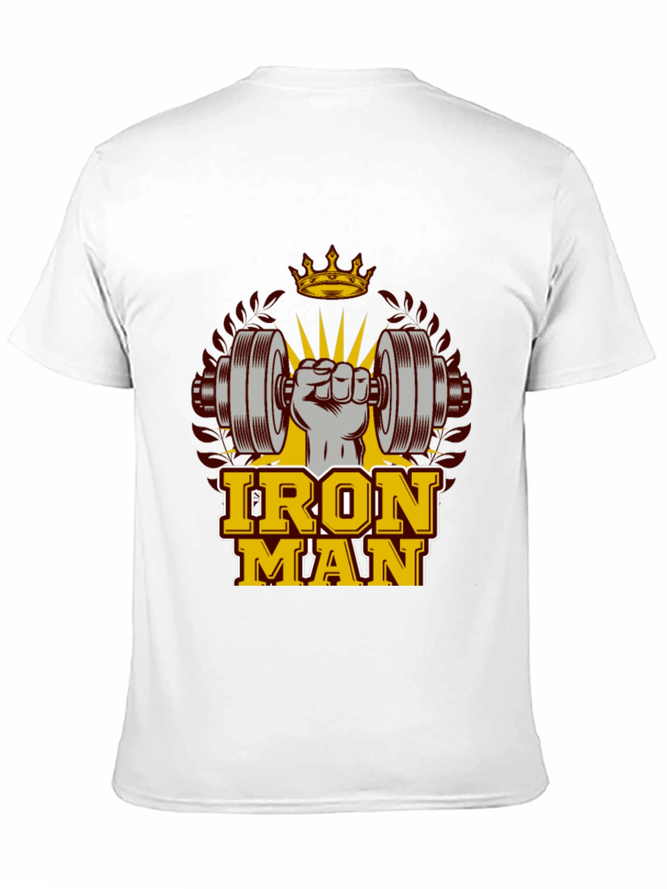 Iron Man Gym Workout T-Shirt