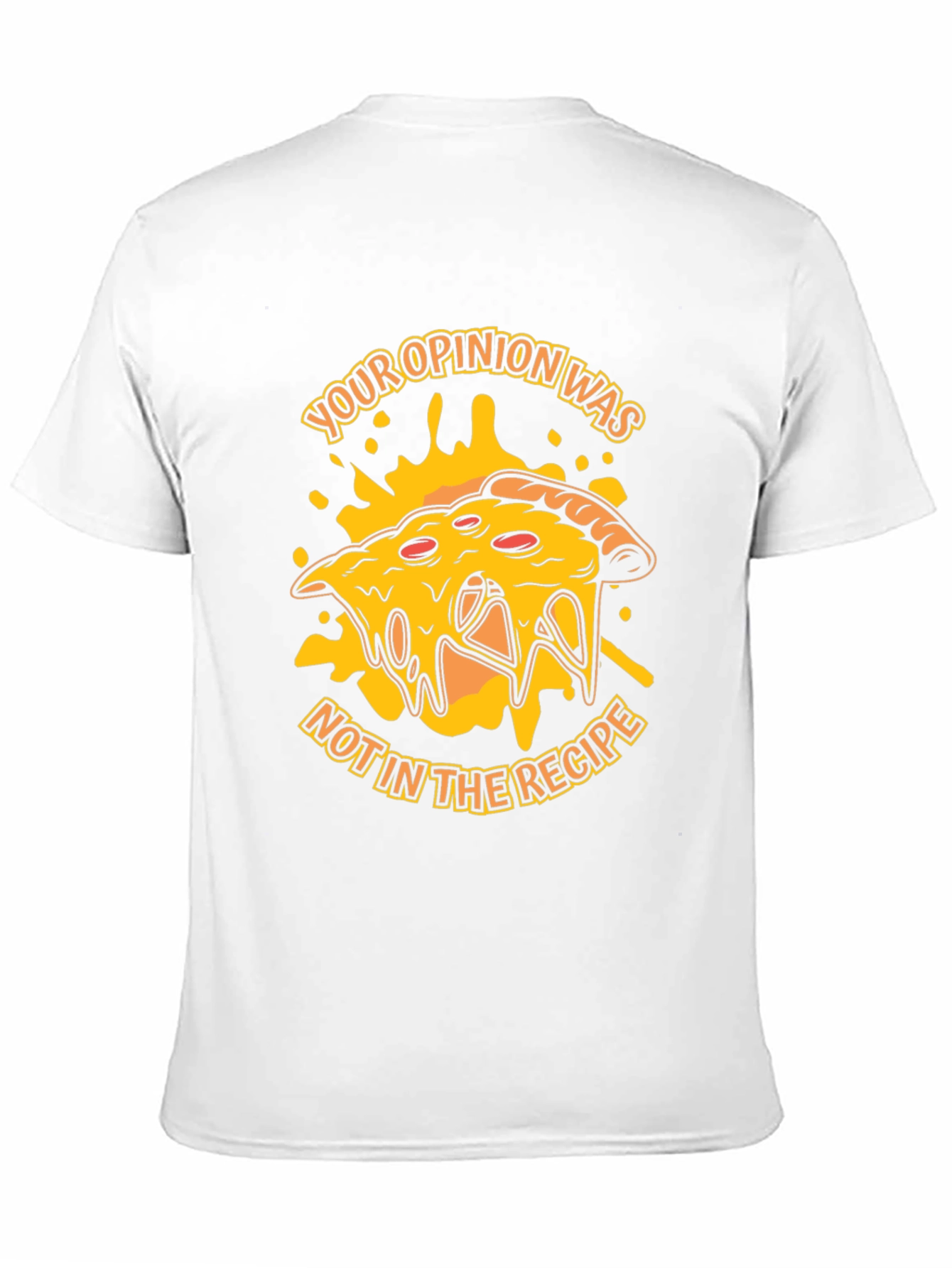 Pizza Recipe Opinion Graphic T-Shirt