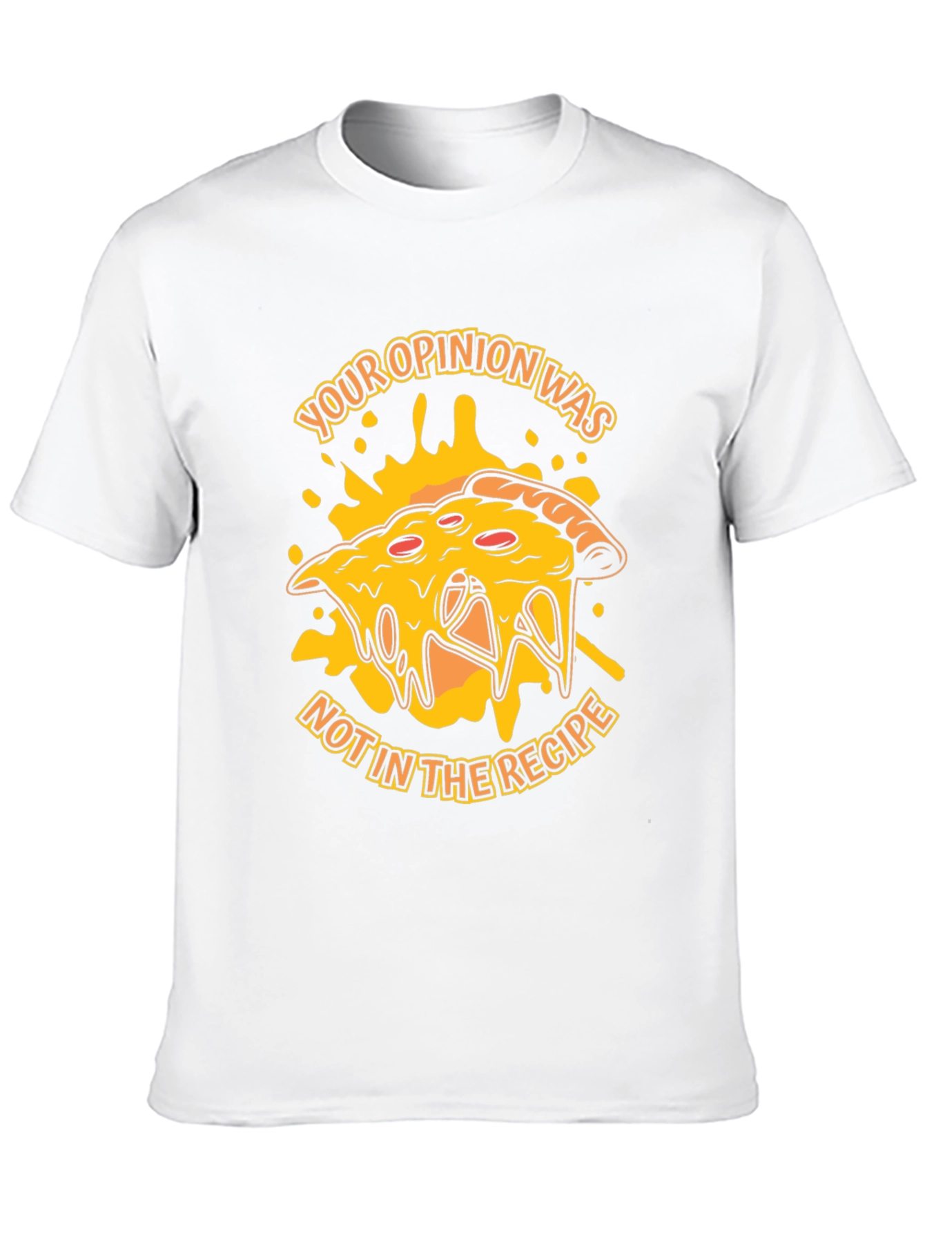 Pizza Recipe Opinion Graphic T-Shirt