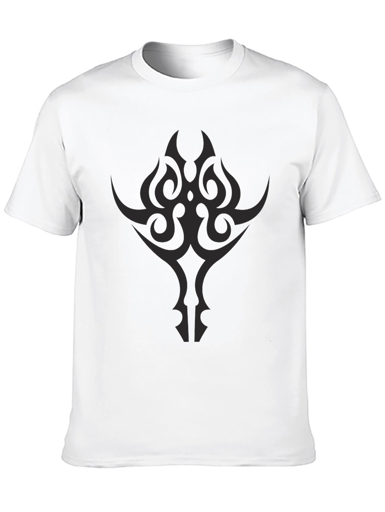 Tribal Tattoo Black T-Shirt - Graphic Design