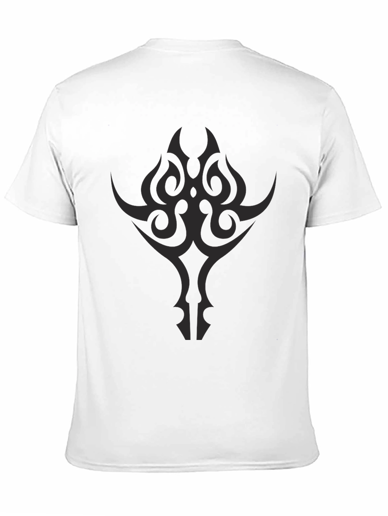 Tribal Tattoo Black T-Shirt - Graphic Design