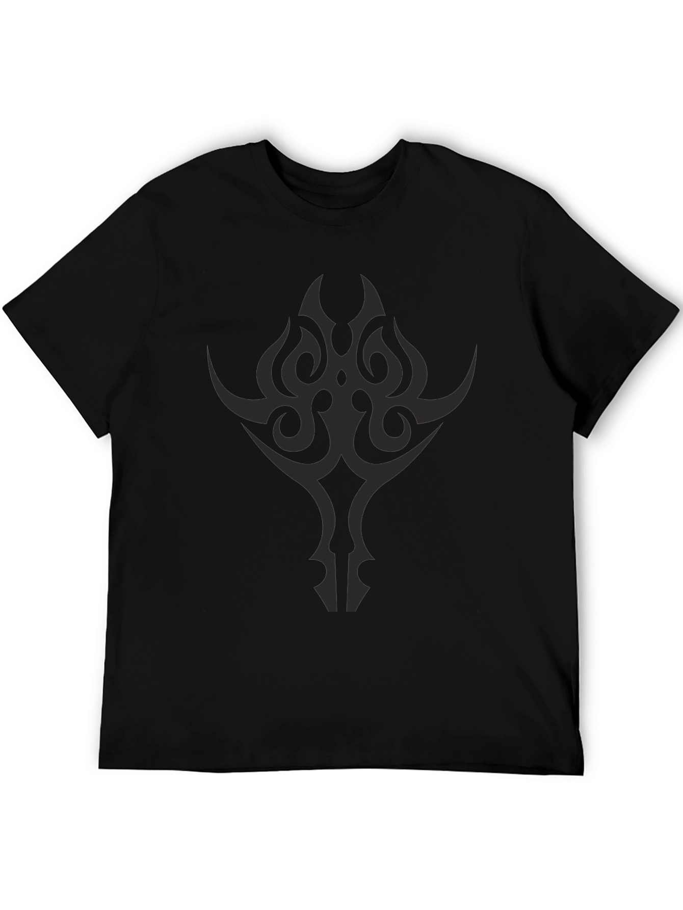 Tribal Tattoo Black T-Shirt - Graphic Design