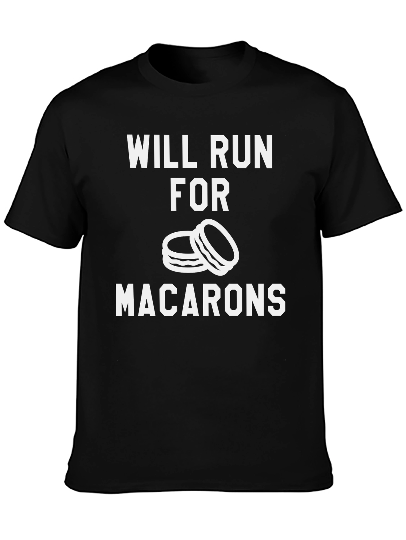 Will Run For Macarons Graphic Tee