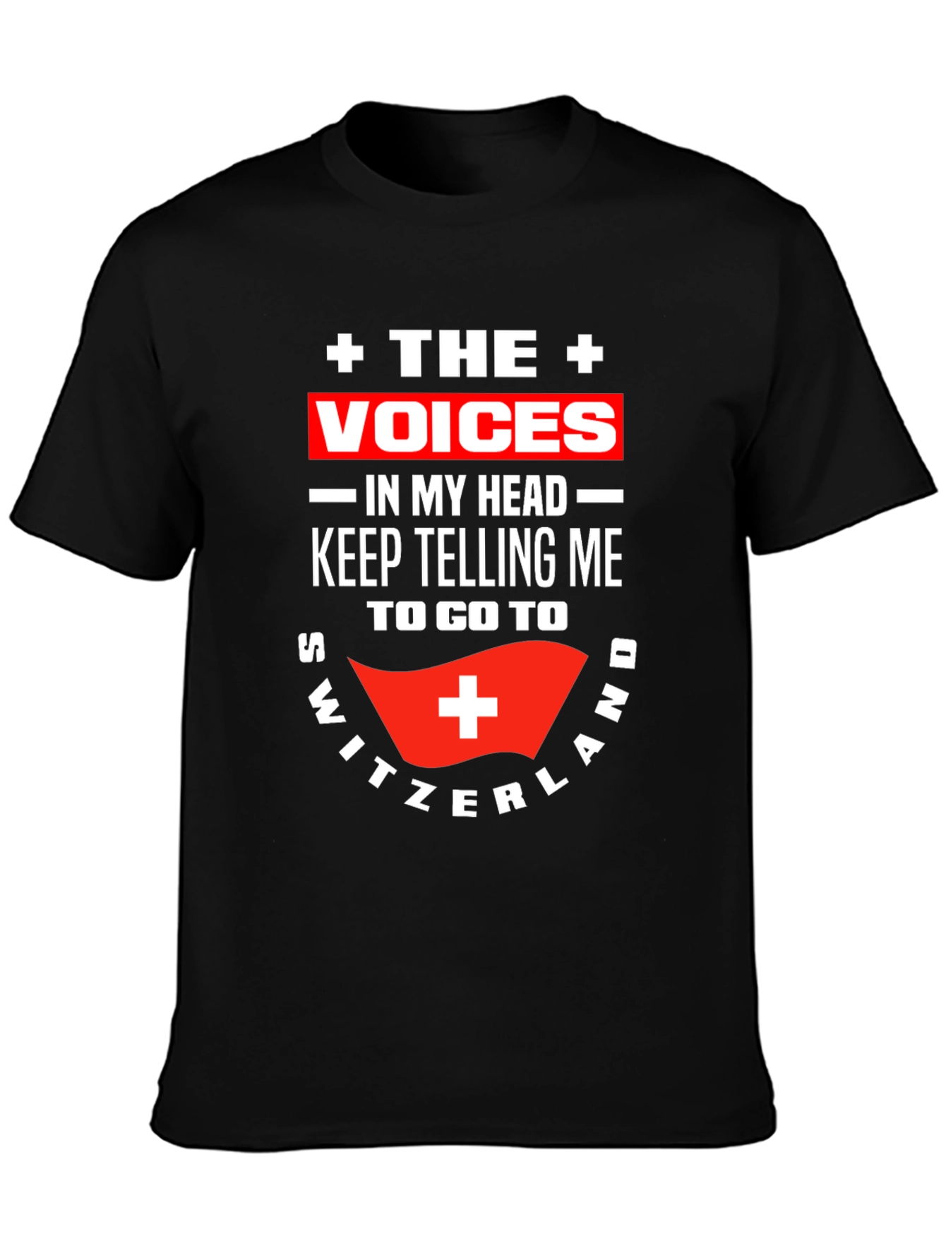 Switzerland Calling T-Shirt - Funny Travel Tee