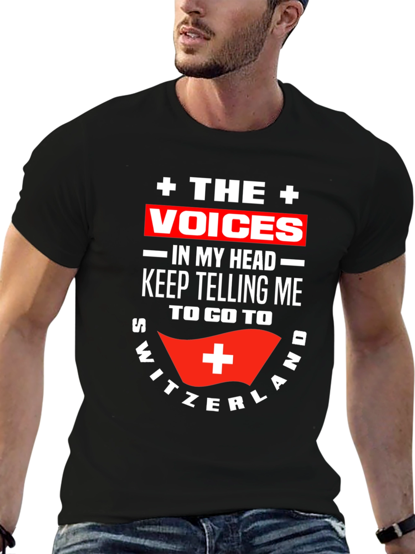 Switzerland Calling T-Shirt - Funny Travel Tee