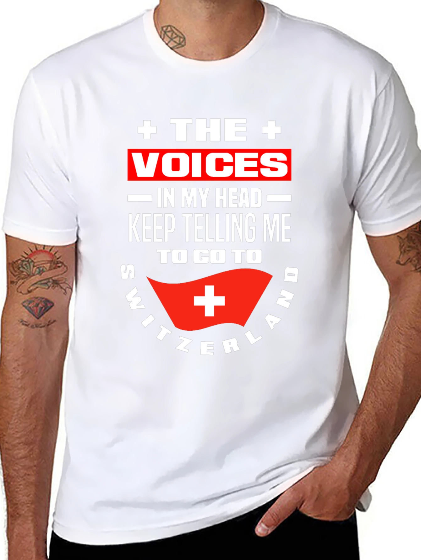 Switzerland Calling T-Shirt - Funny Travel Tee