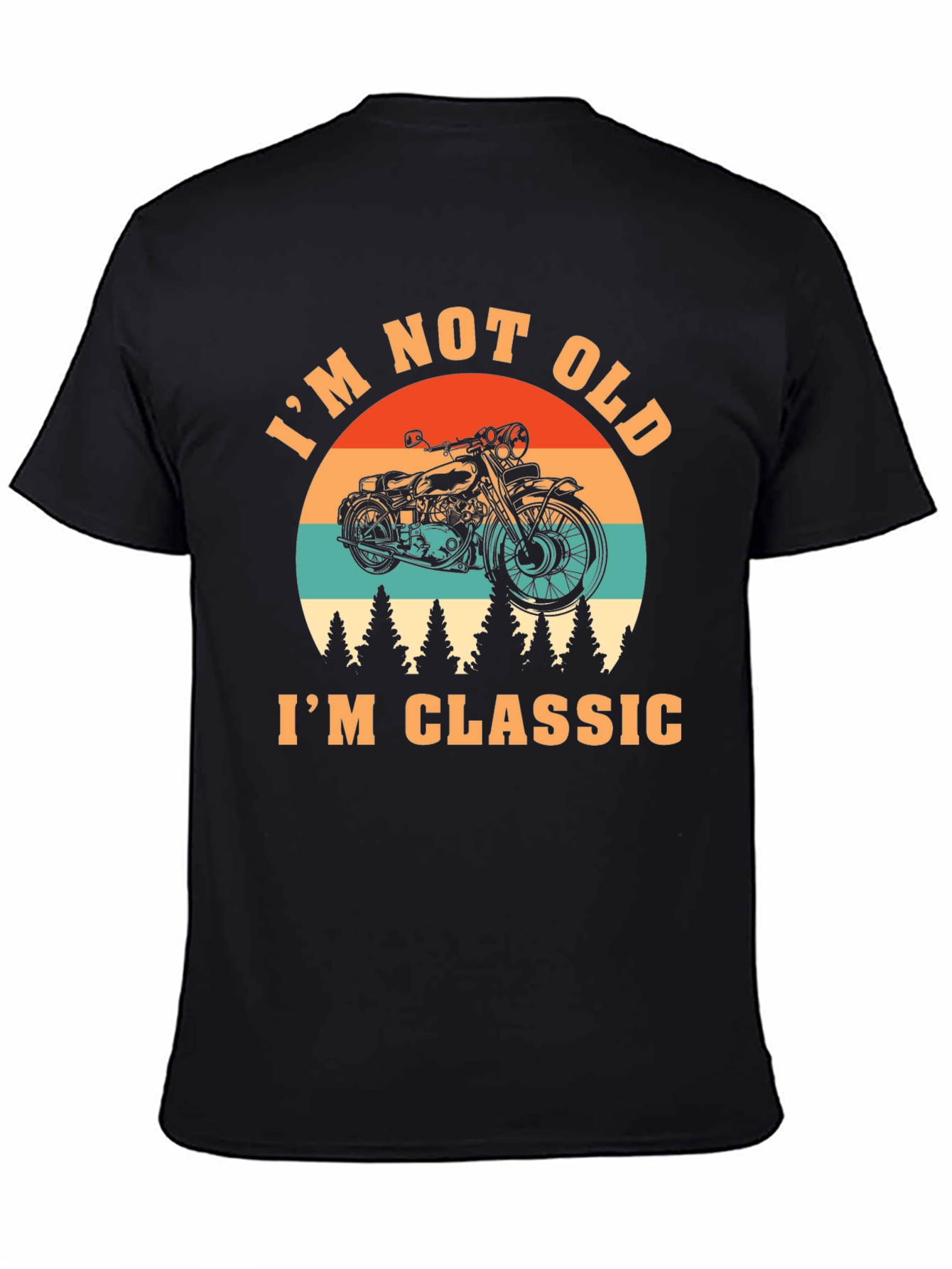 Im Not Old Im Classic Motorcycle Graphic Tee