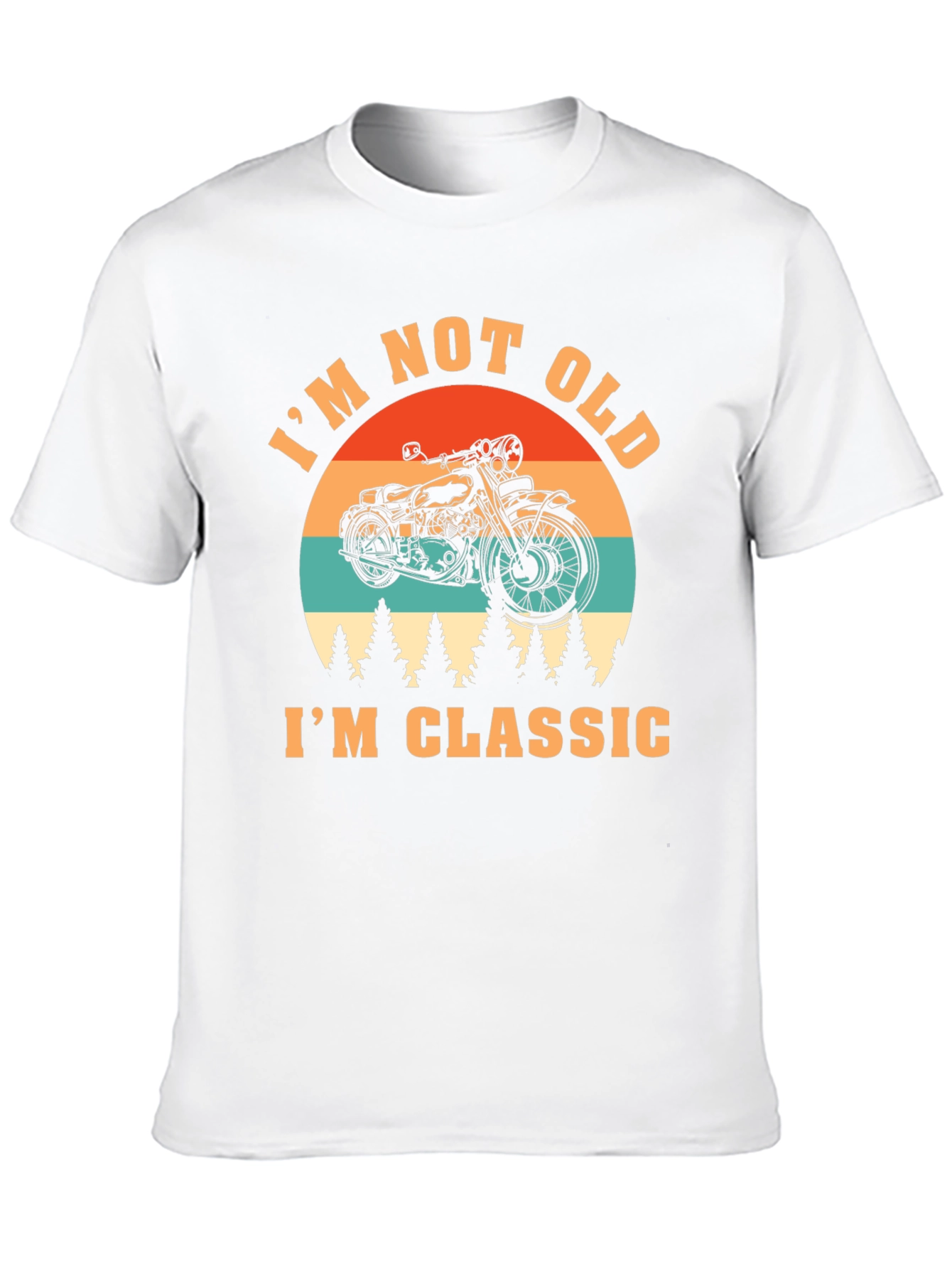 Im Not Old Im Classic Motorcycle Graphic Tee