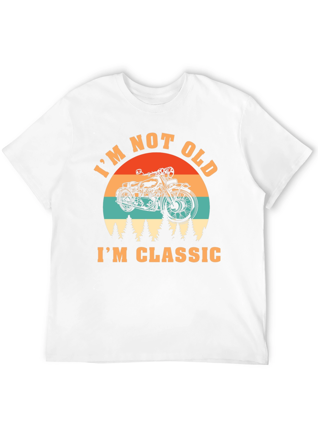 Im Not Old Im Classic Motorcycle Graphic Tee