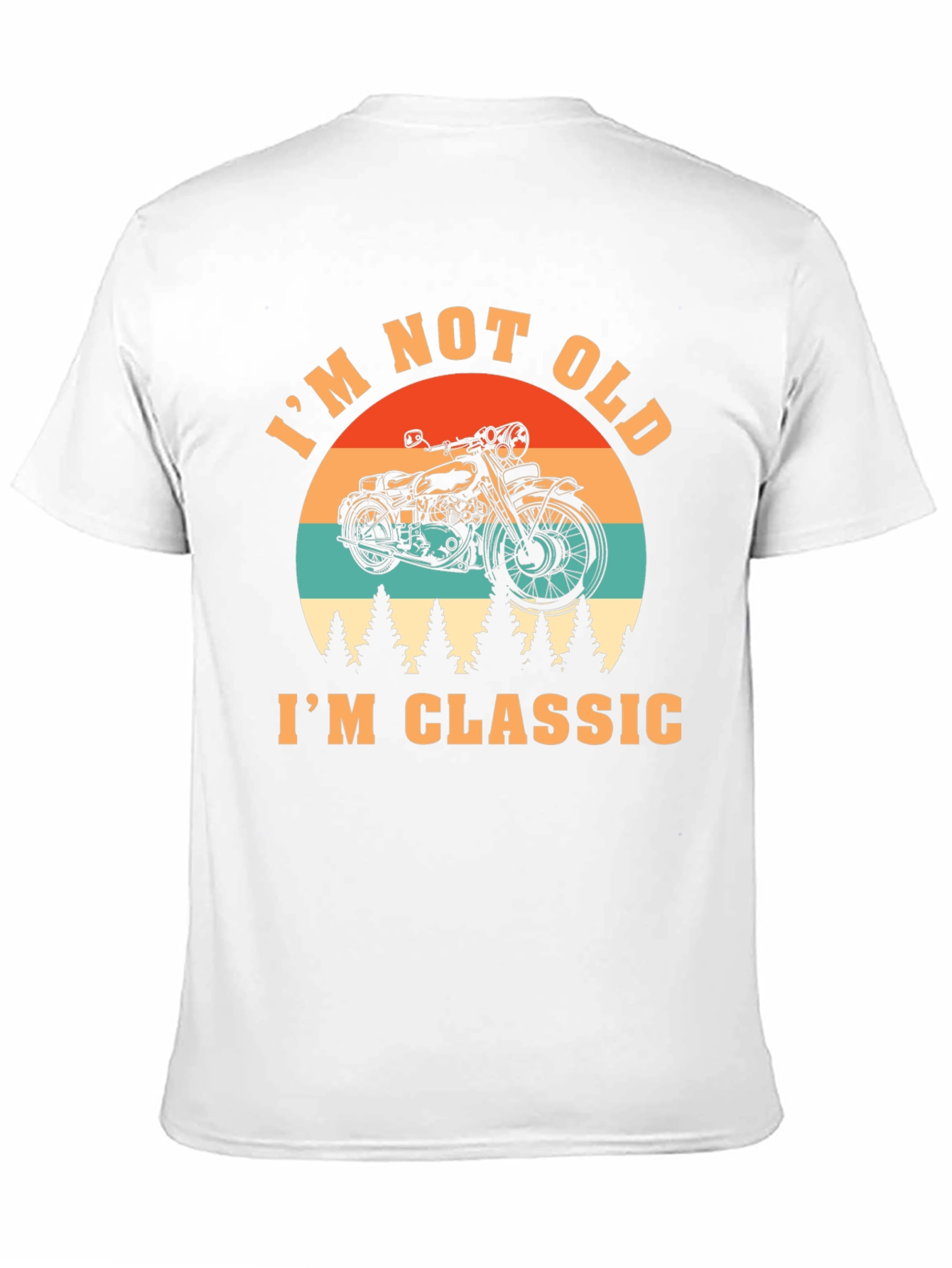 Im Not Old Im Classic Motorcycle Graphic Tee