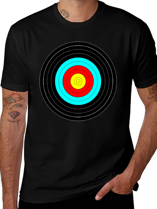 Bullseye Target T-Shirt - Archery Design