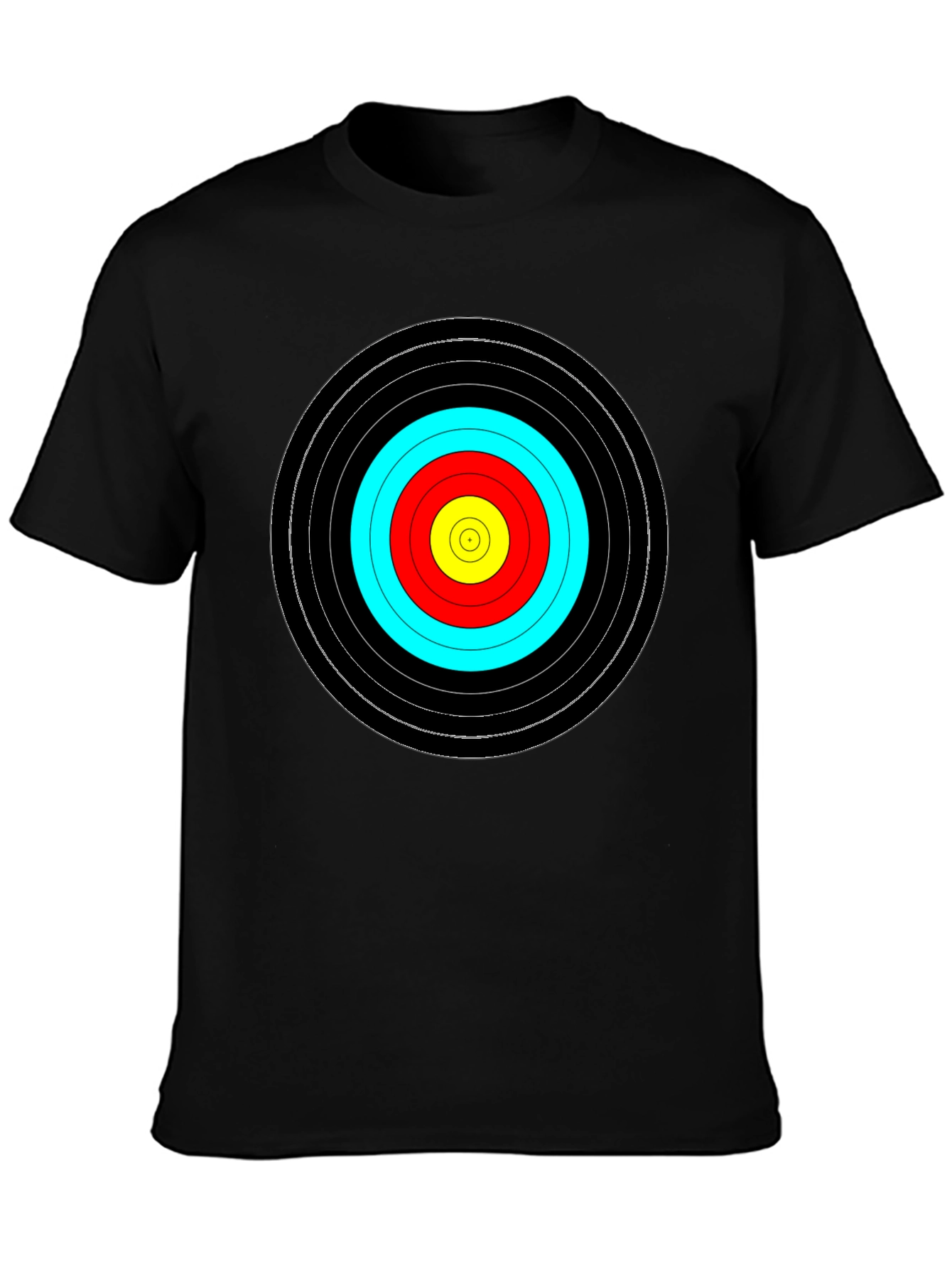 Bullseye Target T-Shirt - Archery Design