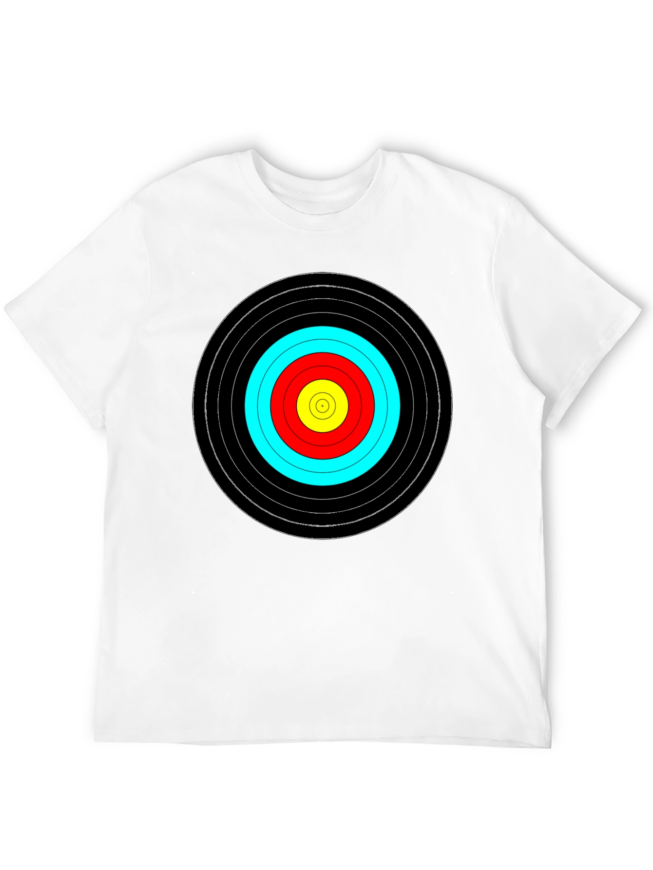 Bullseye Target T-Shirt - Archery Design