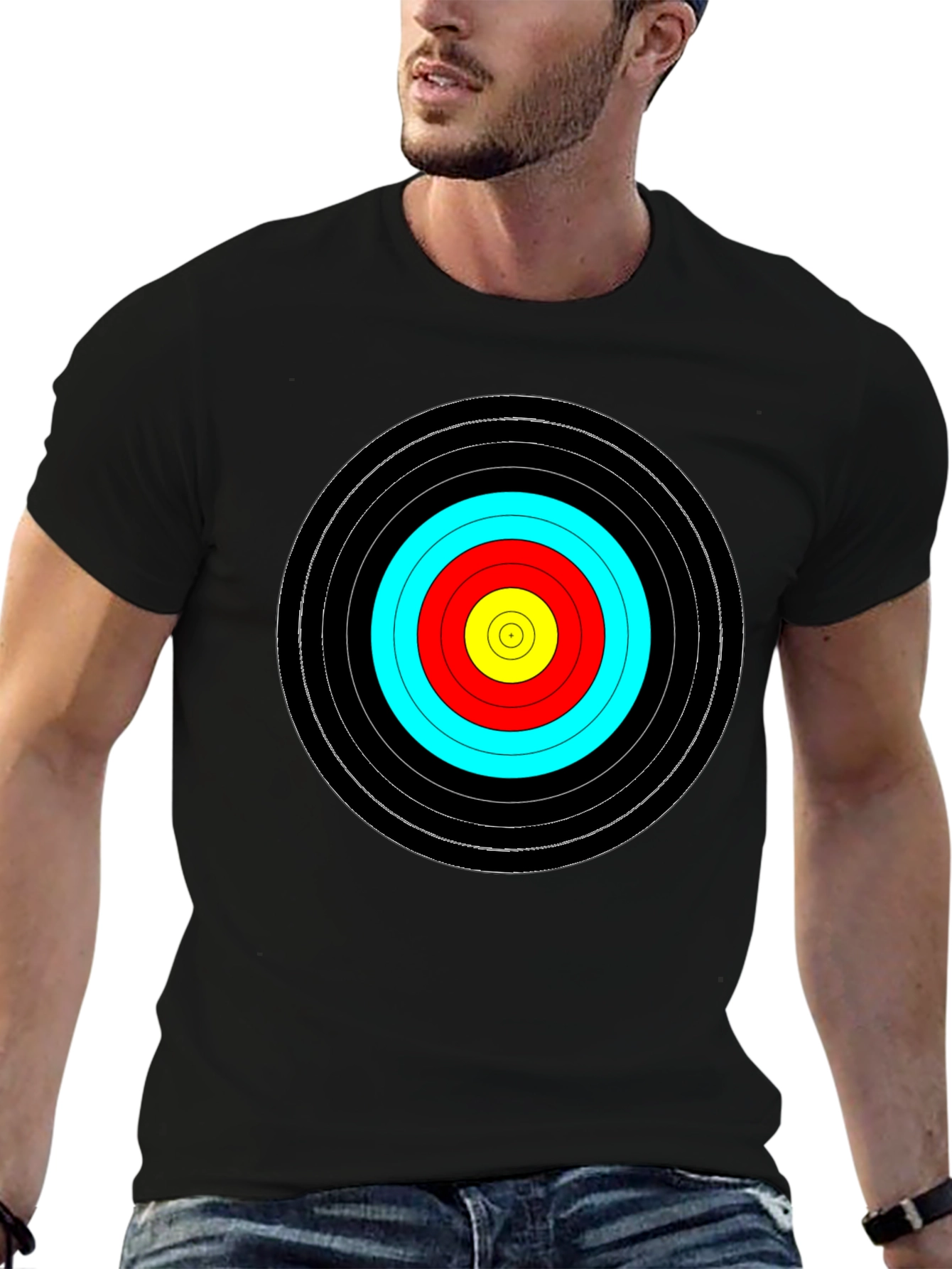 Bullseye Target T-Shirt - Archery Design