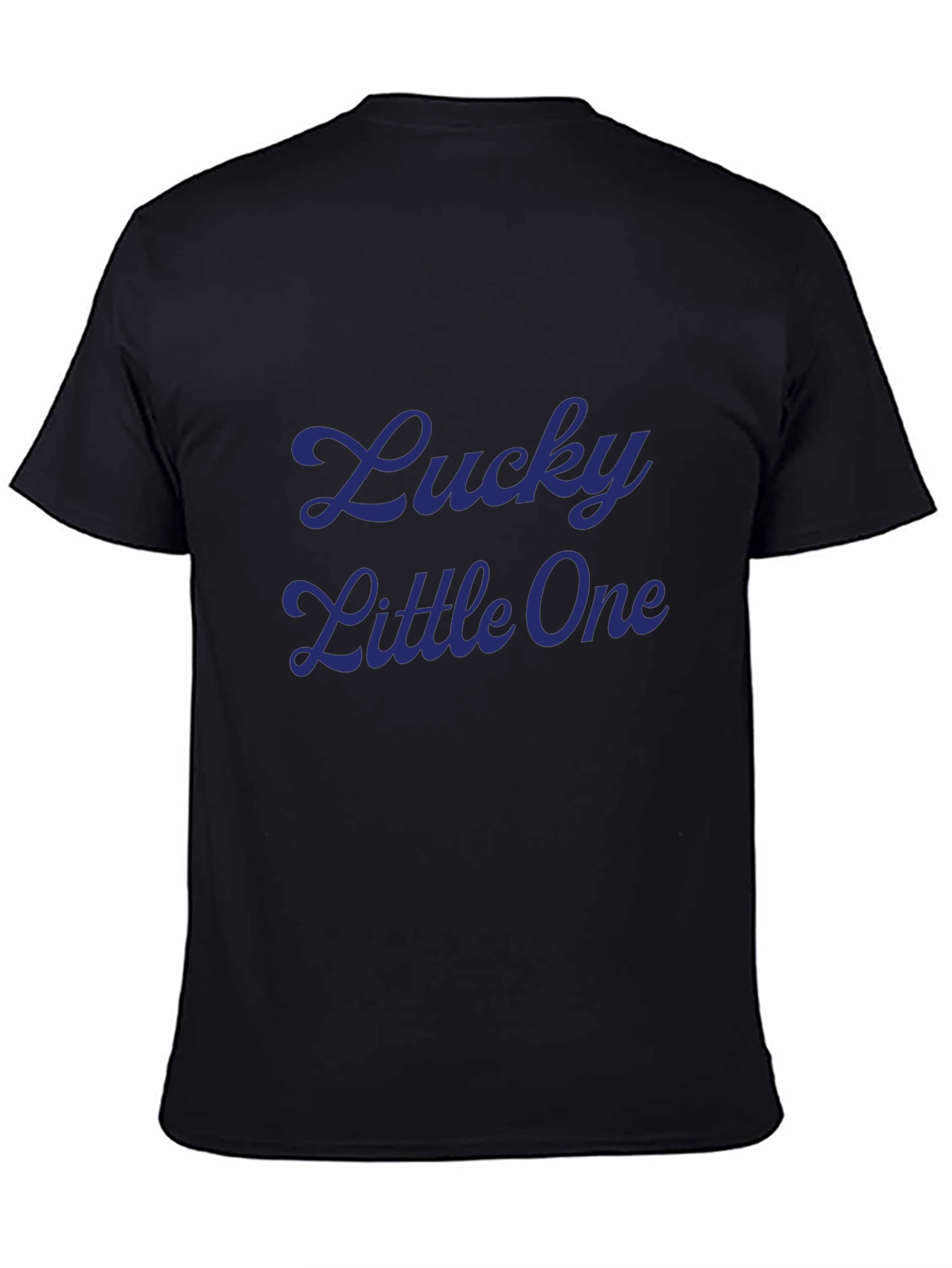 Lucky Little One Black Tee