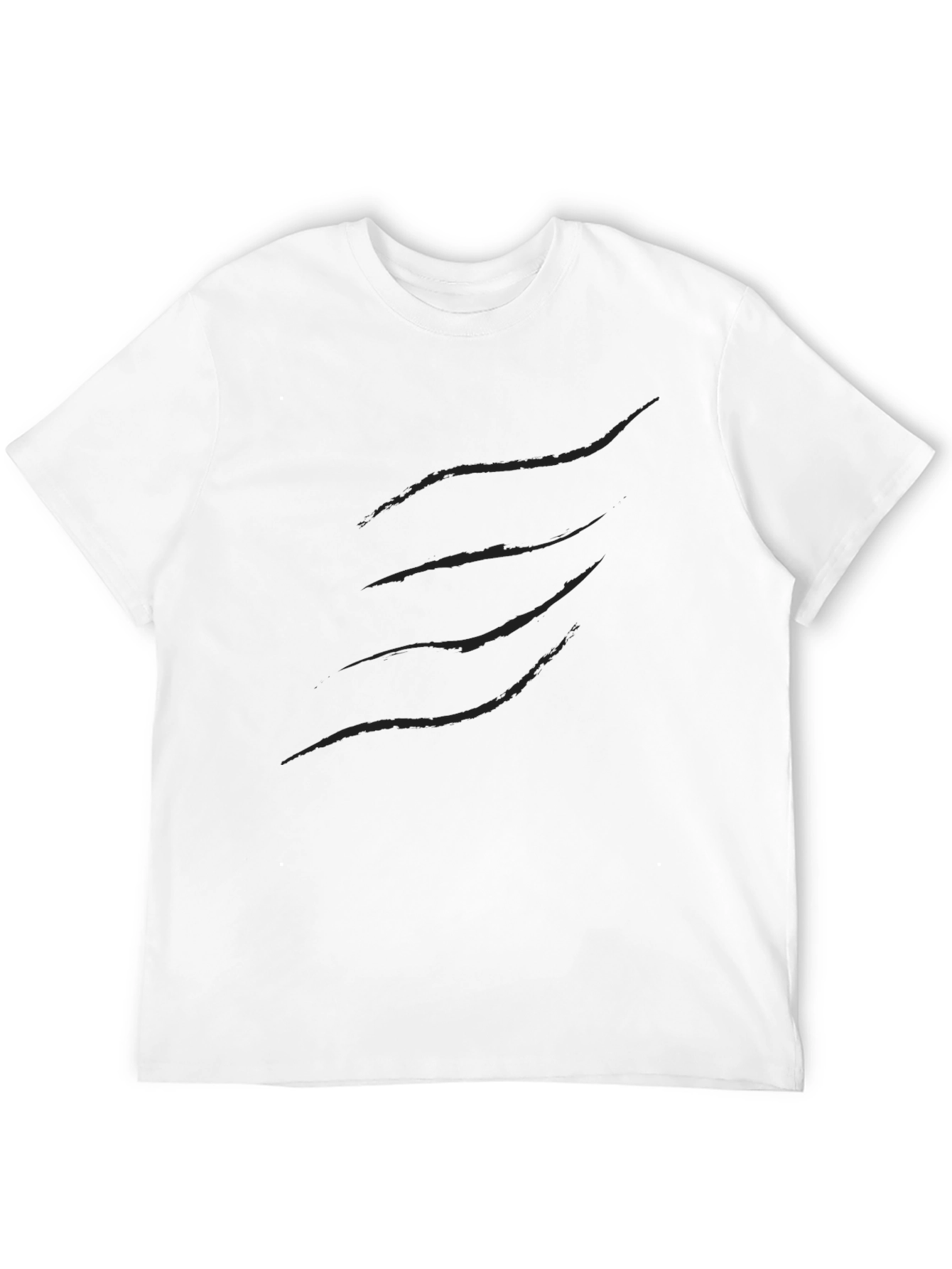 Mens Black Claw Graphic T-Shirt