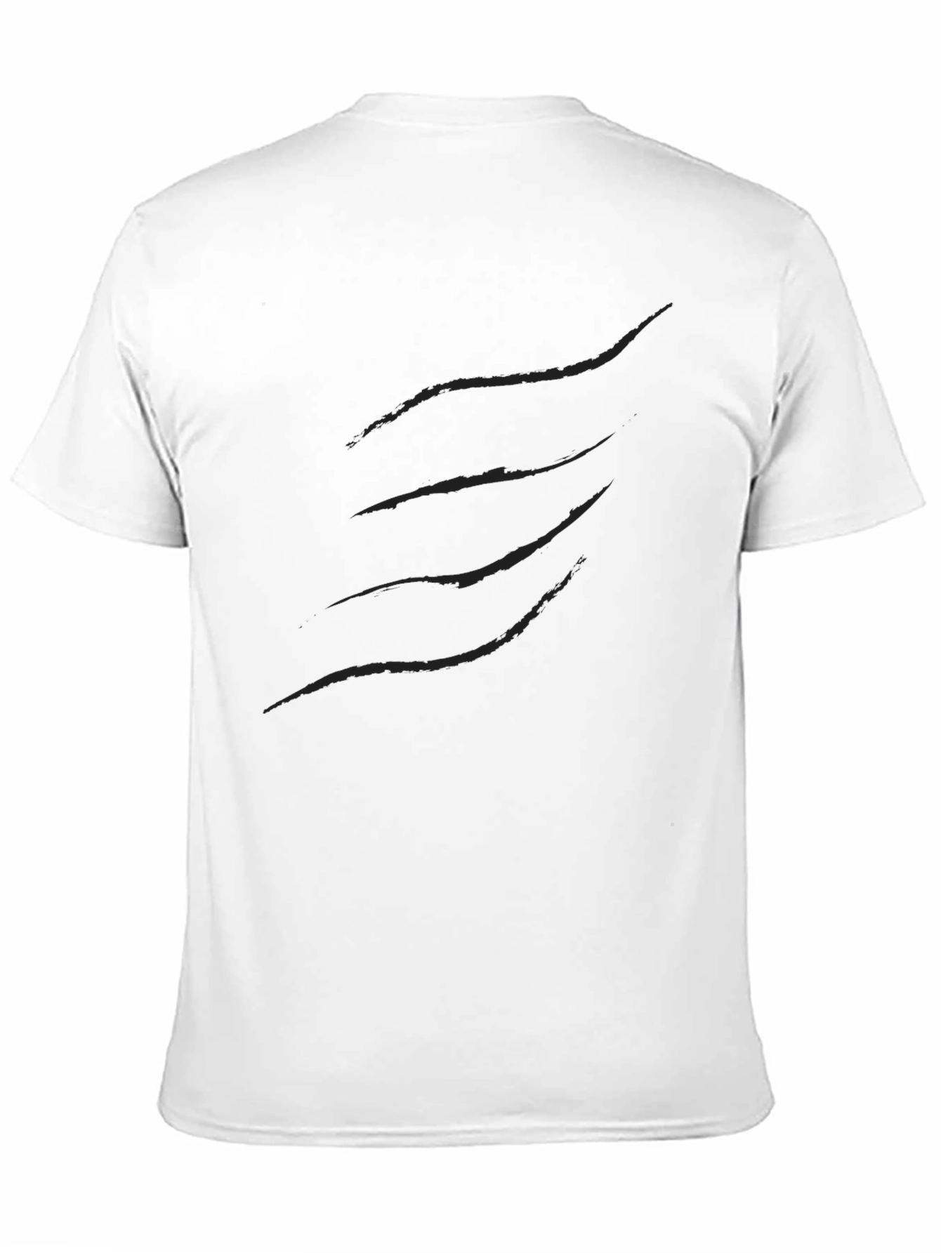 Mens Black Claw Graphic T-Shirt