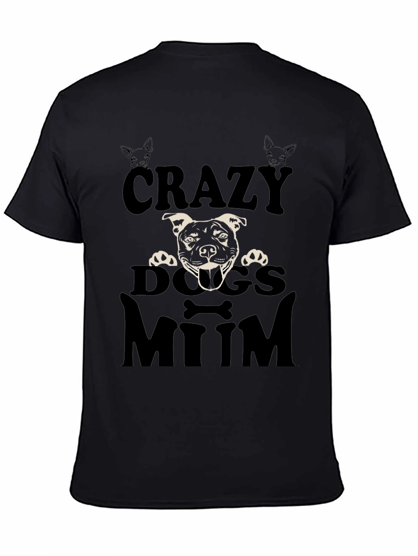 Crazy Dogs Mum T-Shirt