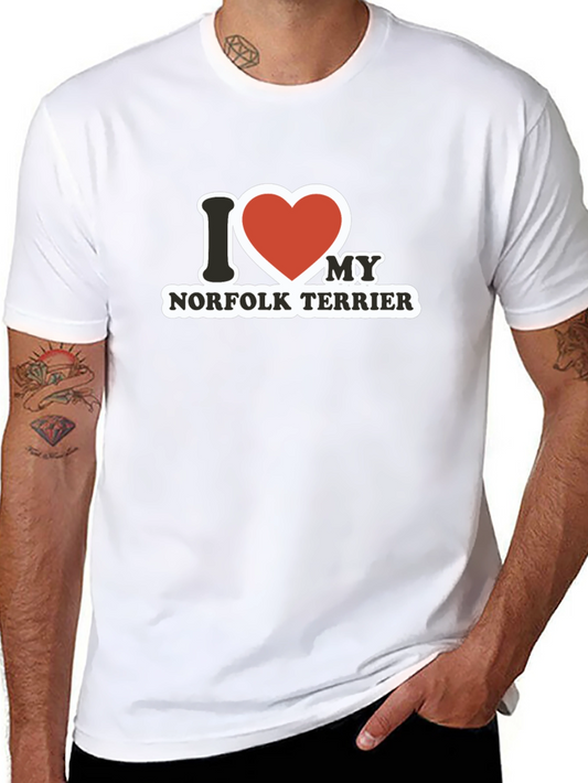 I Heart My Norfolk Terrier T-Shirt