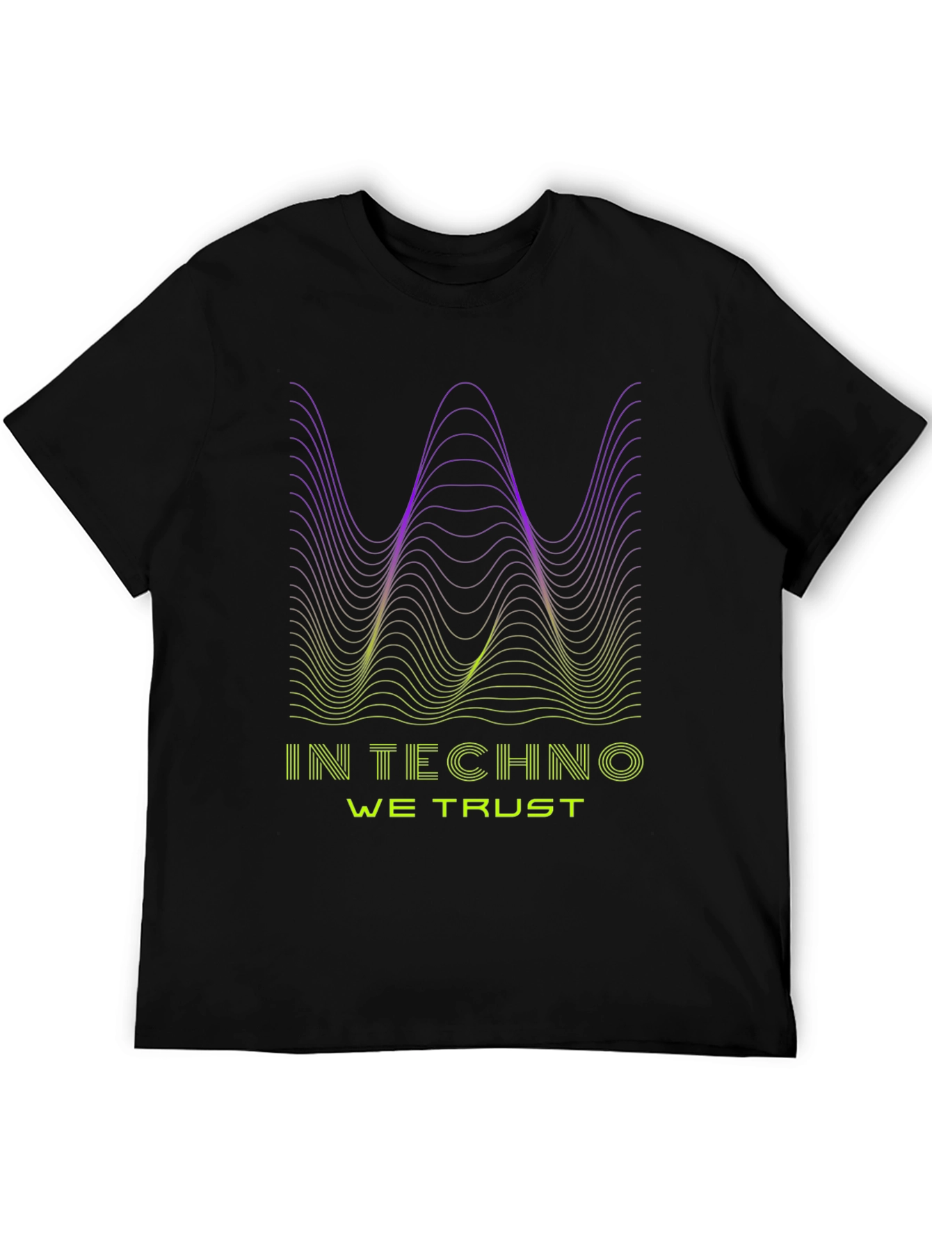 In Techno We Trust Graphic T-Shirt