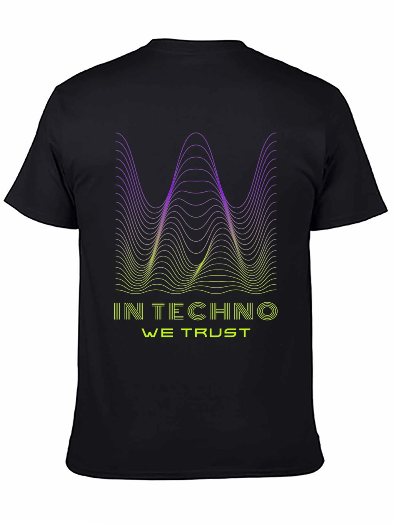 In Techno We Trust Graphic T-Shirt