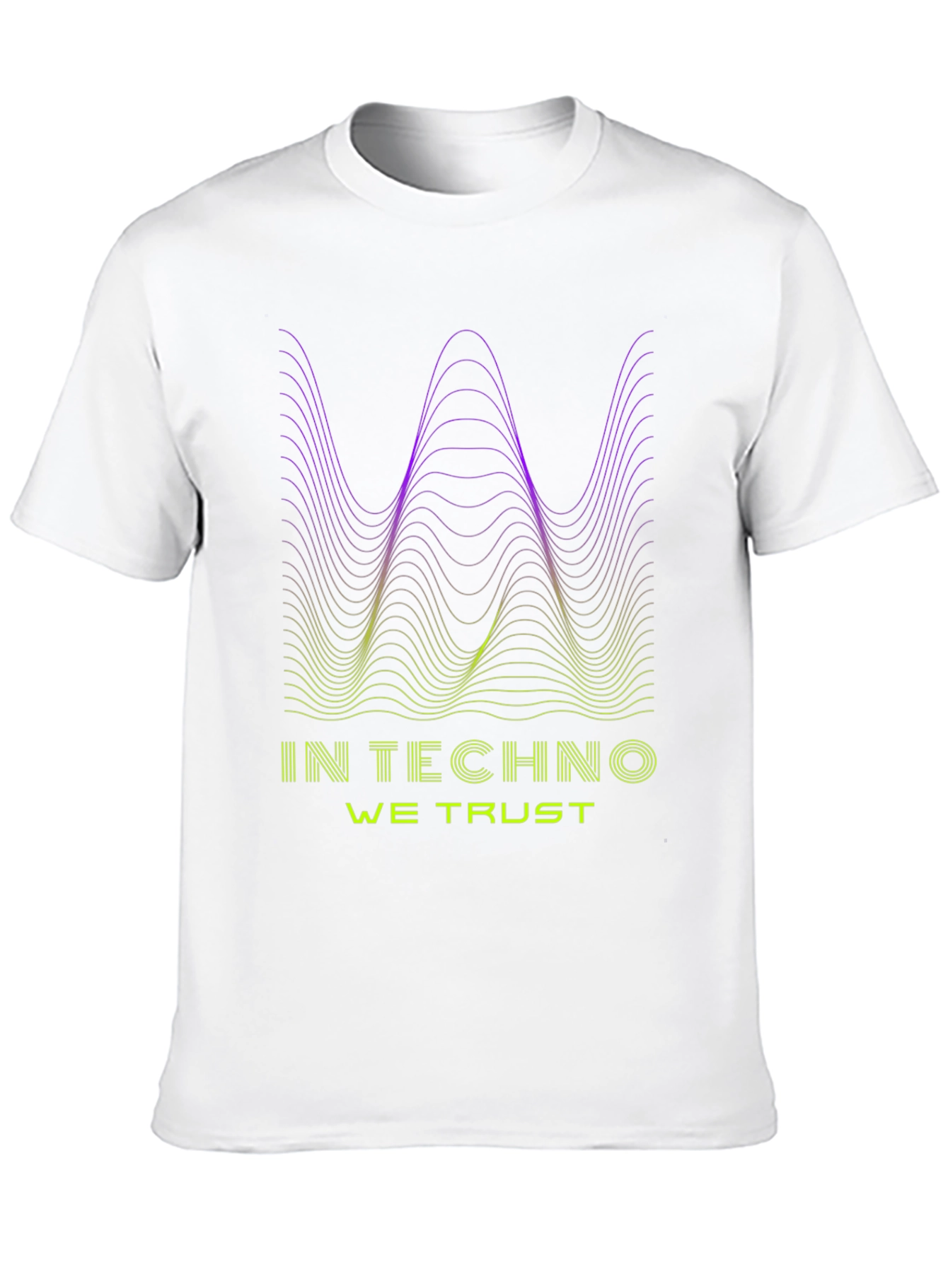 In Techno We Trust Graphic T-Shirt