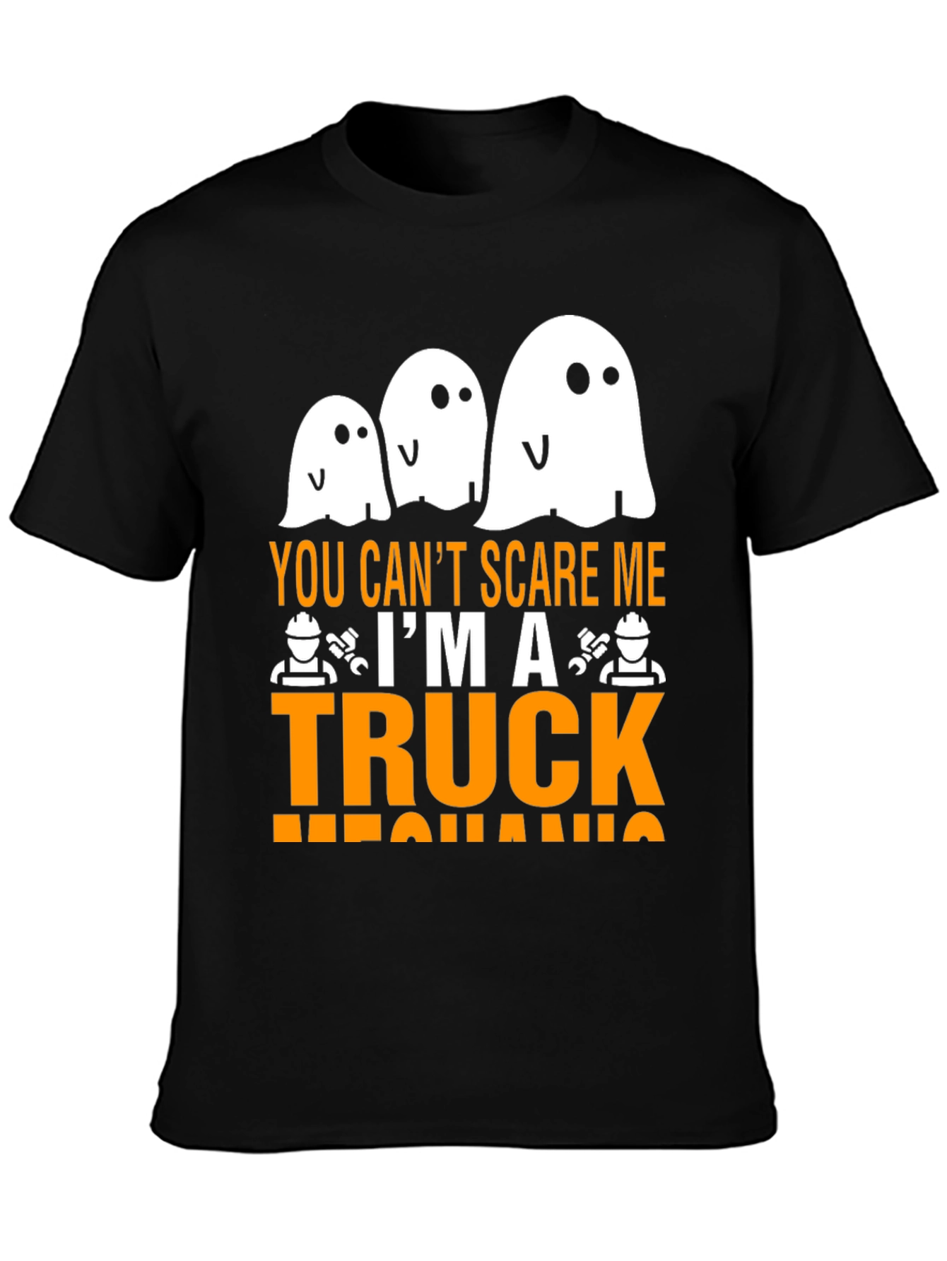 Truck Mechanic Halloween T-Shirt