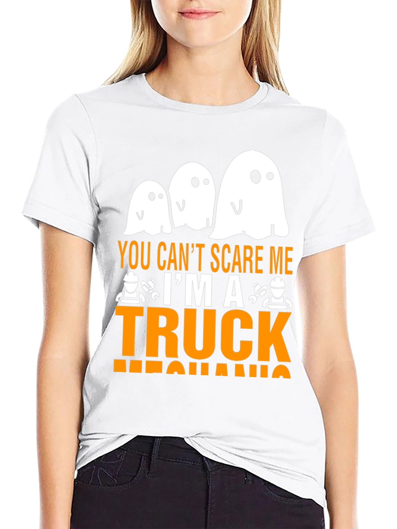 Truck Mechanic Halloween T-Shirt