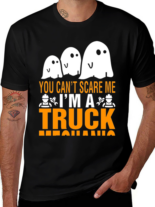 Truck Mechanic Halloween T-Shirt