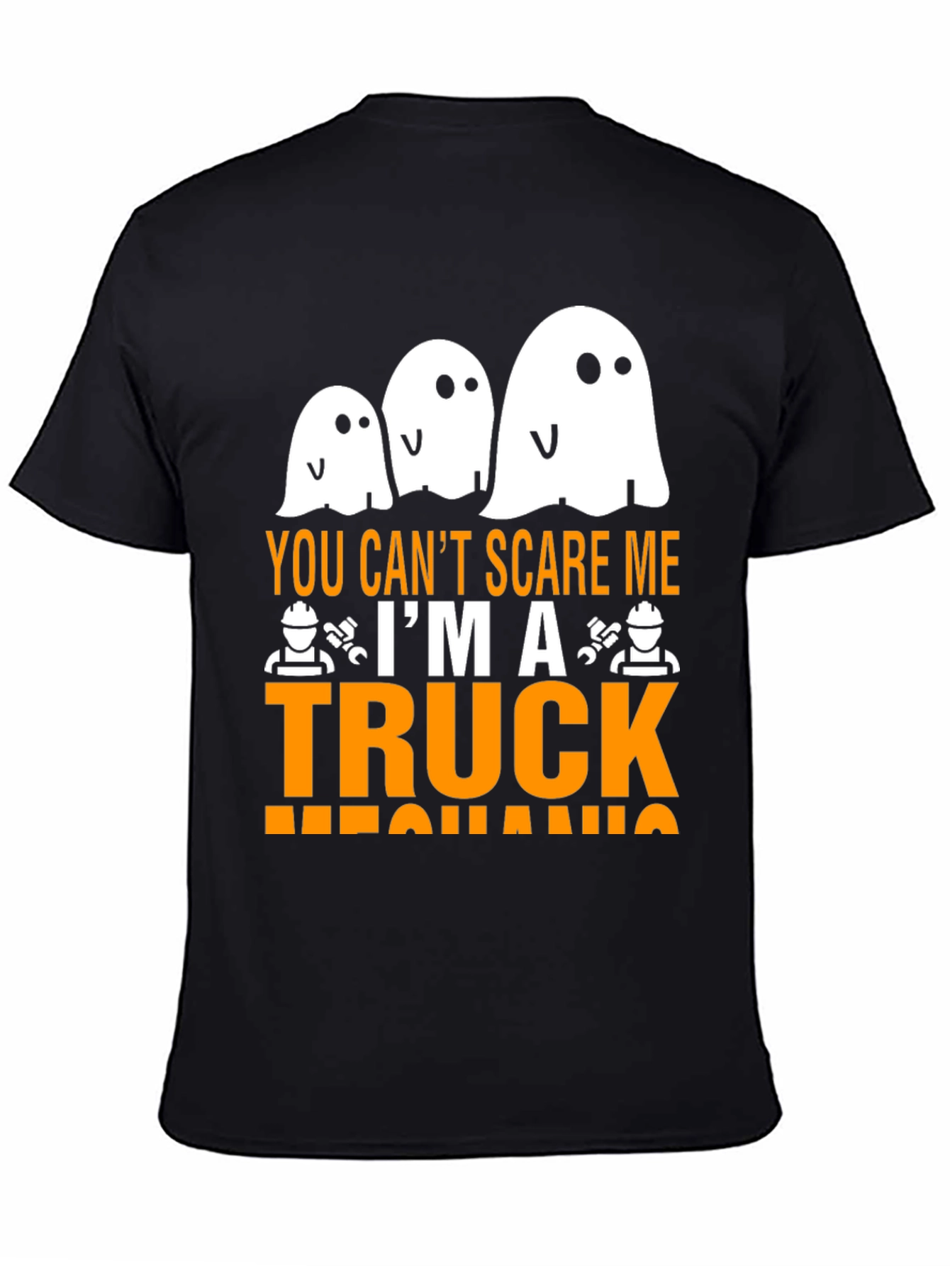 Truck Mechanic Halloween T-Shirt
