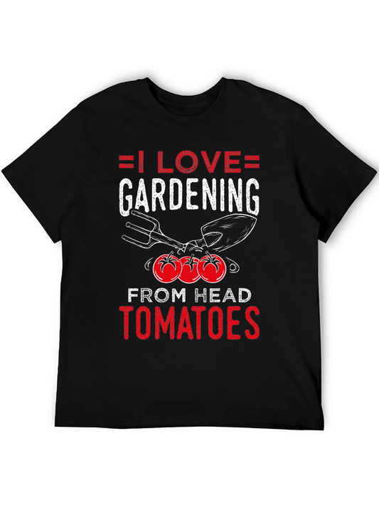 I Love Gardening From Head Tomatoes T-Shirt