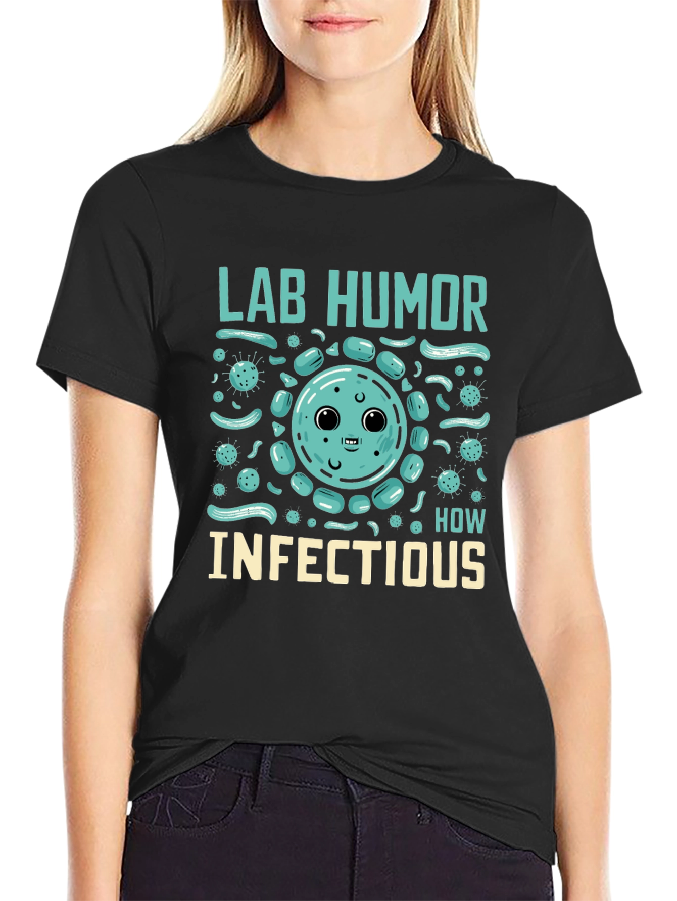 Lab Humor Infectious Funny Science T-Shirt