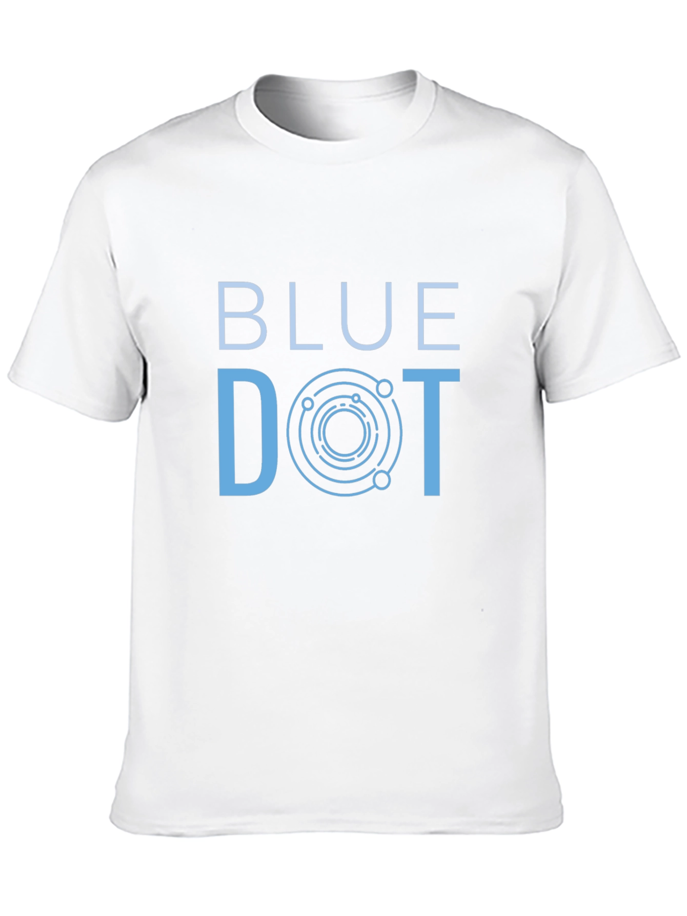 Blue Dot Graphic Tee - Stylish Comfort Fit
