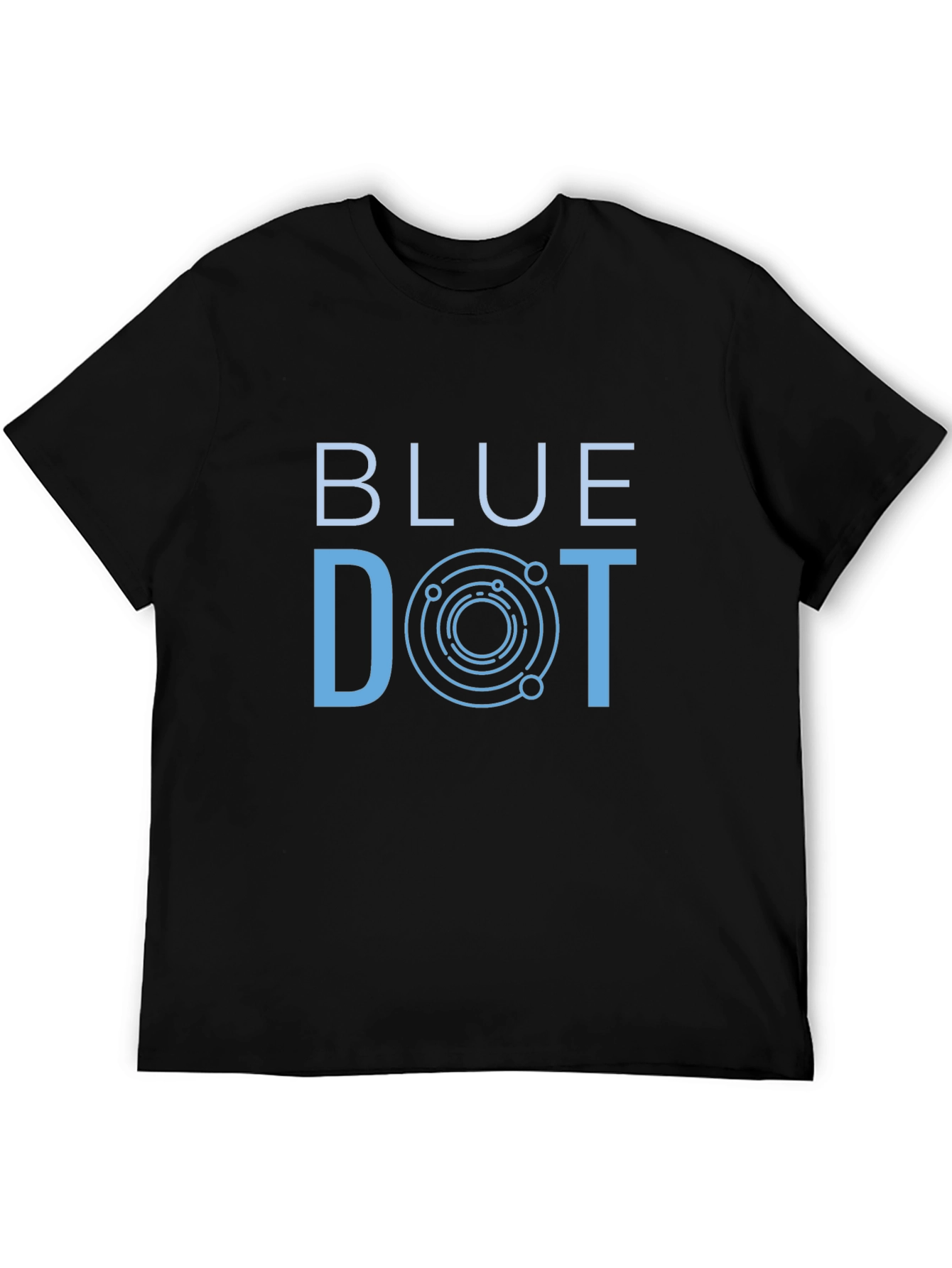 Blue Dot Graphic Tee - Stylish Comfort Fit
