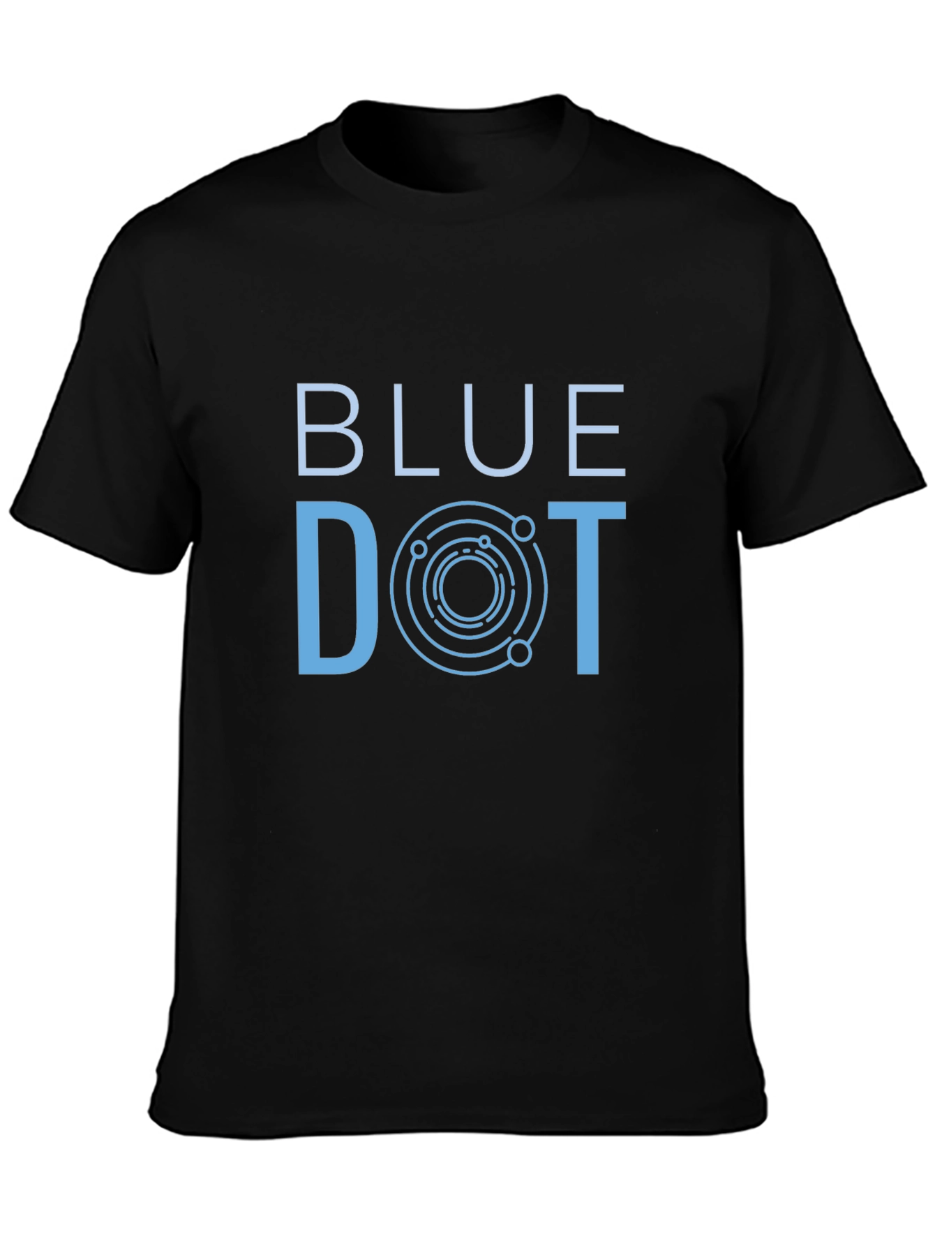 Blue Dot Graphic Tee - Stylish Comfort Fit