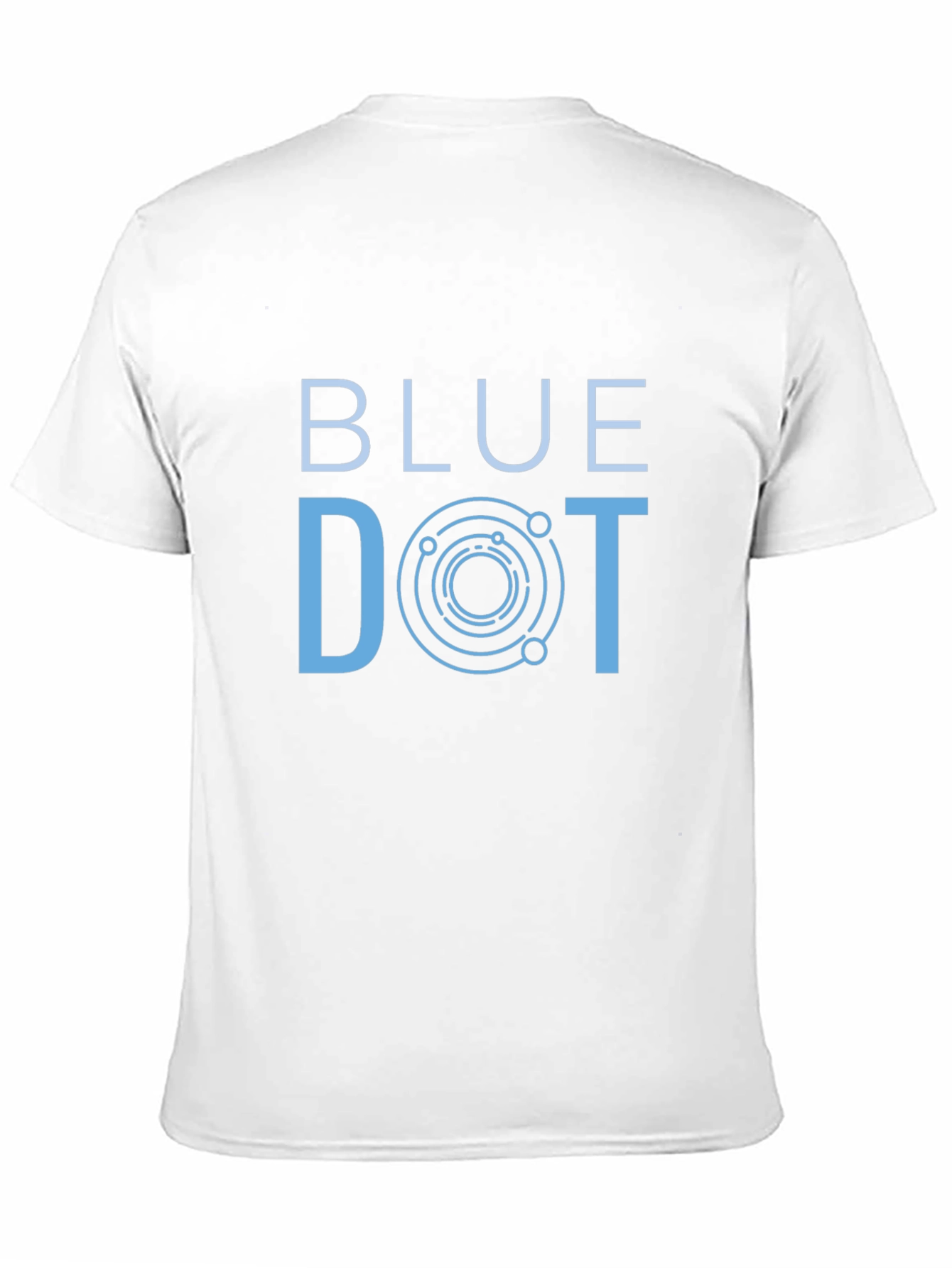 Blue Dot Graphic Tee - Stylish Comfort Fit