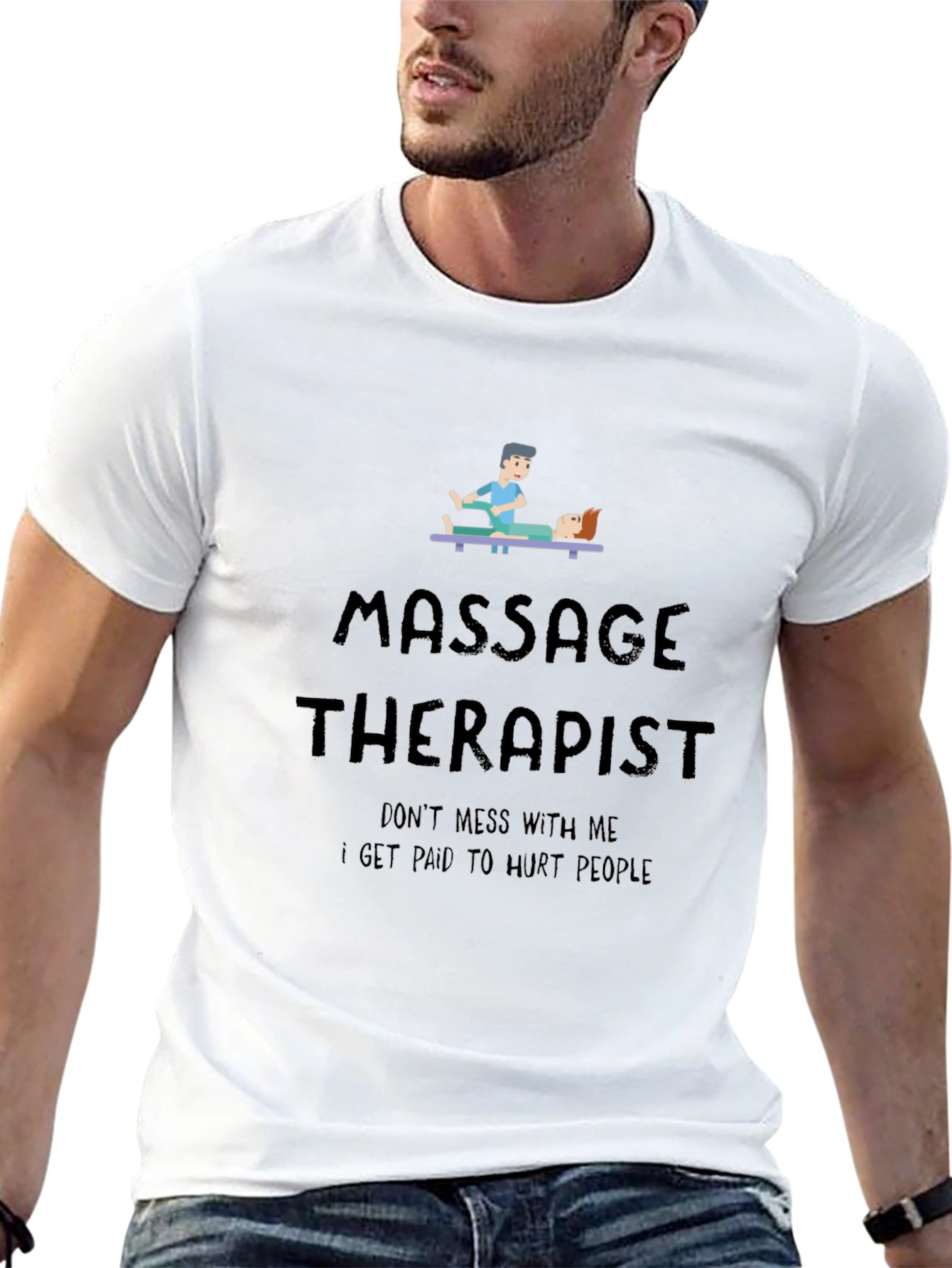 Massage Therapist T-Shirt - Funny & Relaxing!