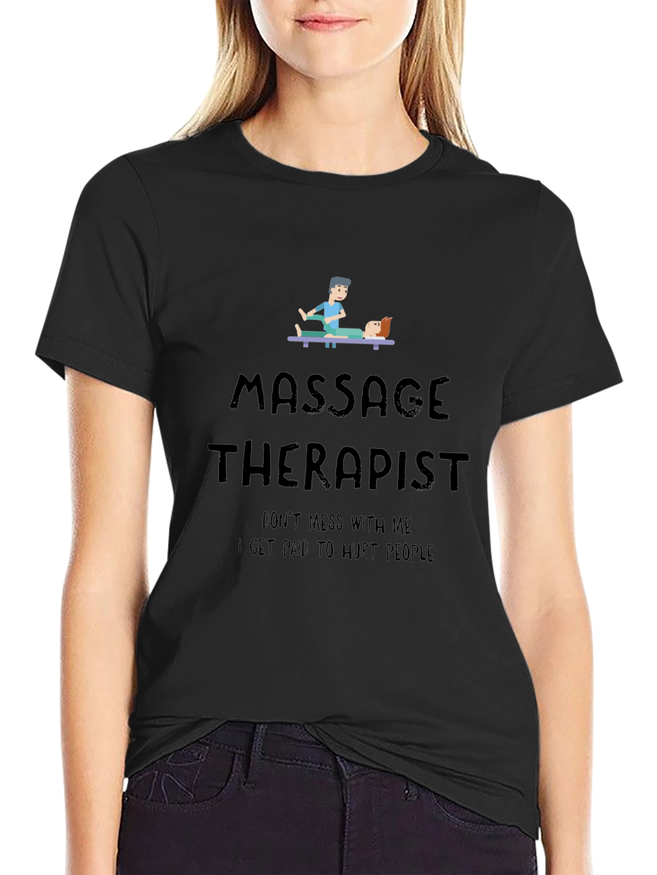 Massage Therapist T-Shirt - Funny & Relaxing!