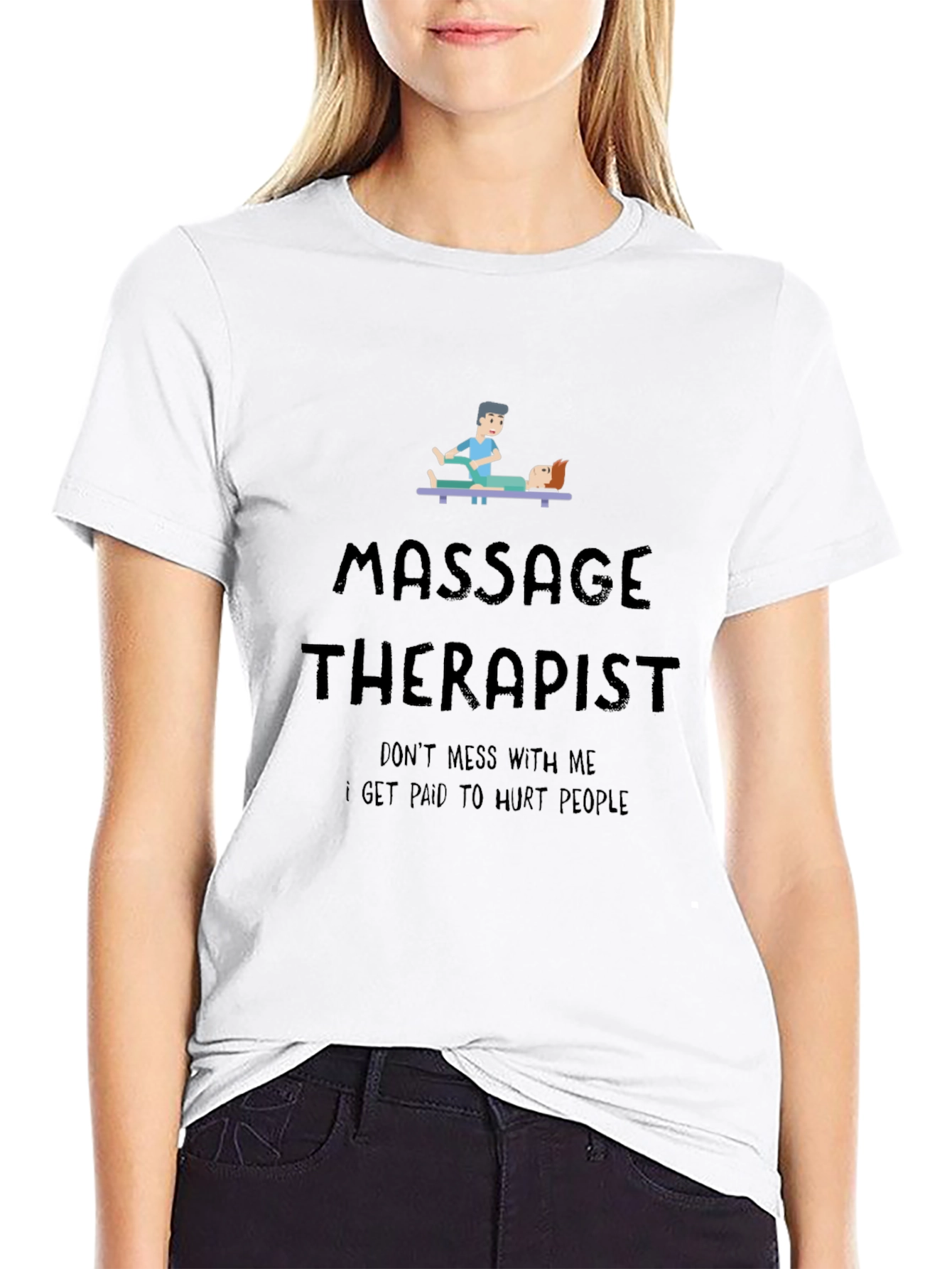 Massage Therapist T-Shirt - Funny & Relaxing!