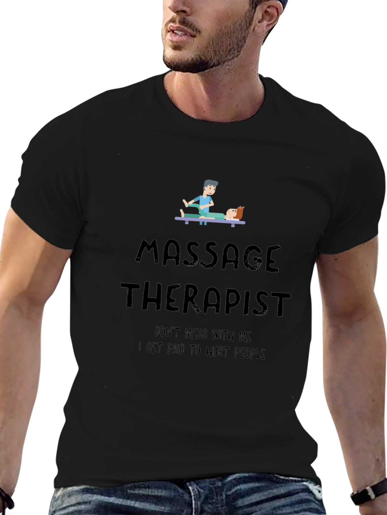 Massage Therapist T-Shirt - Funny & Relaxing!