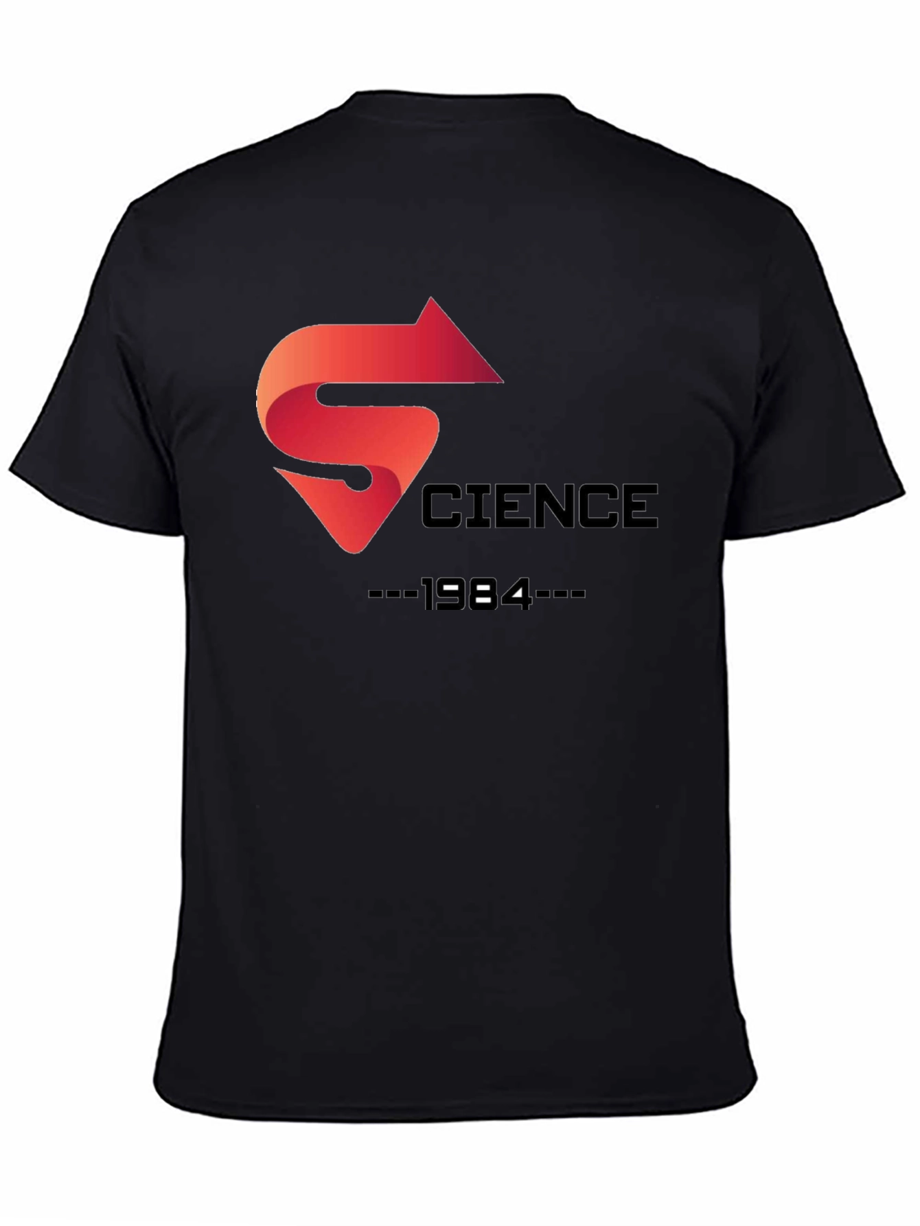 Science 1984 Black T-Shirt