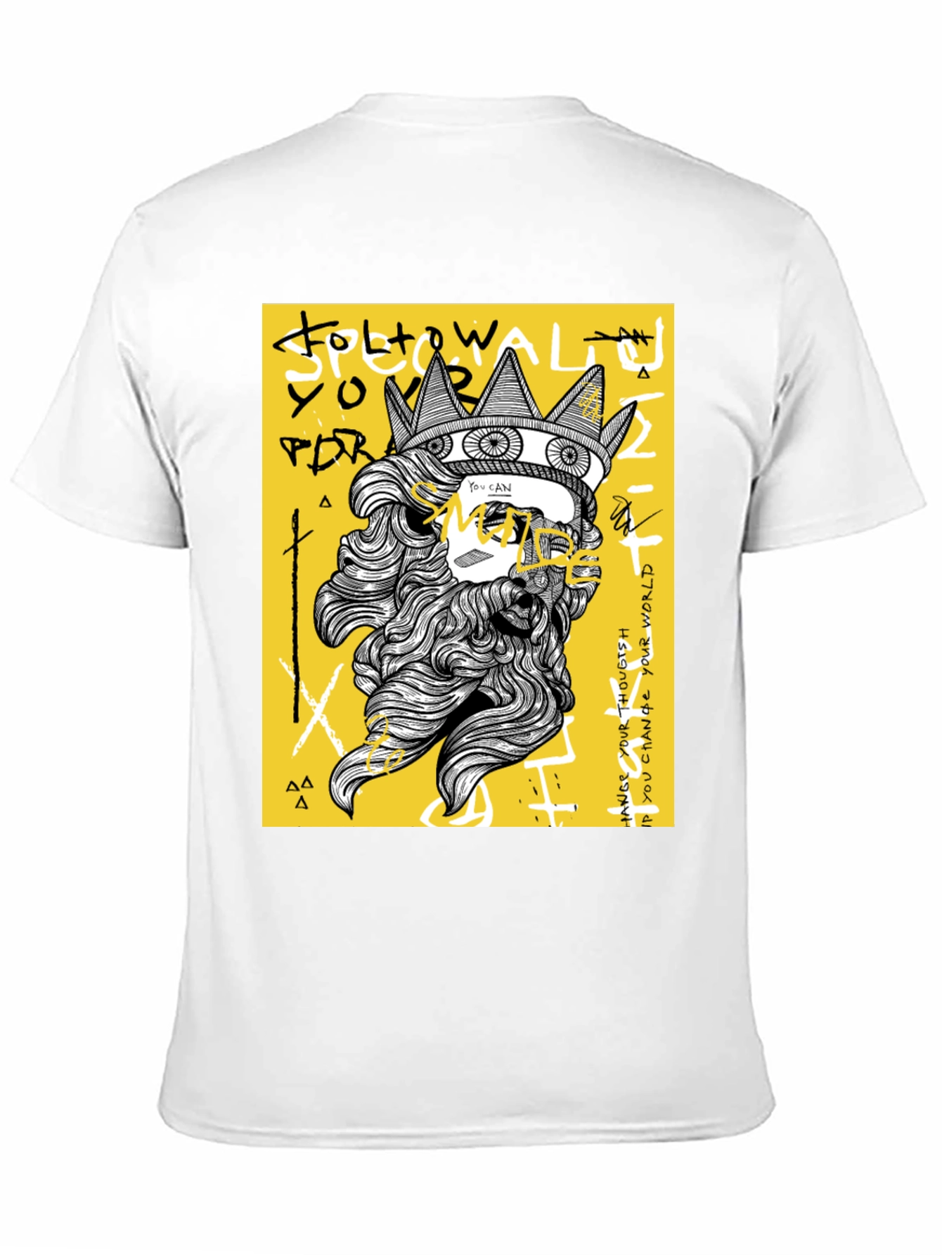 King Graphic Tee - Black T-Shirt with Bold Design