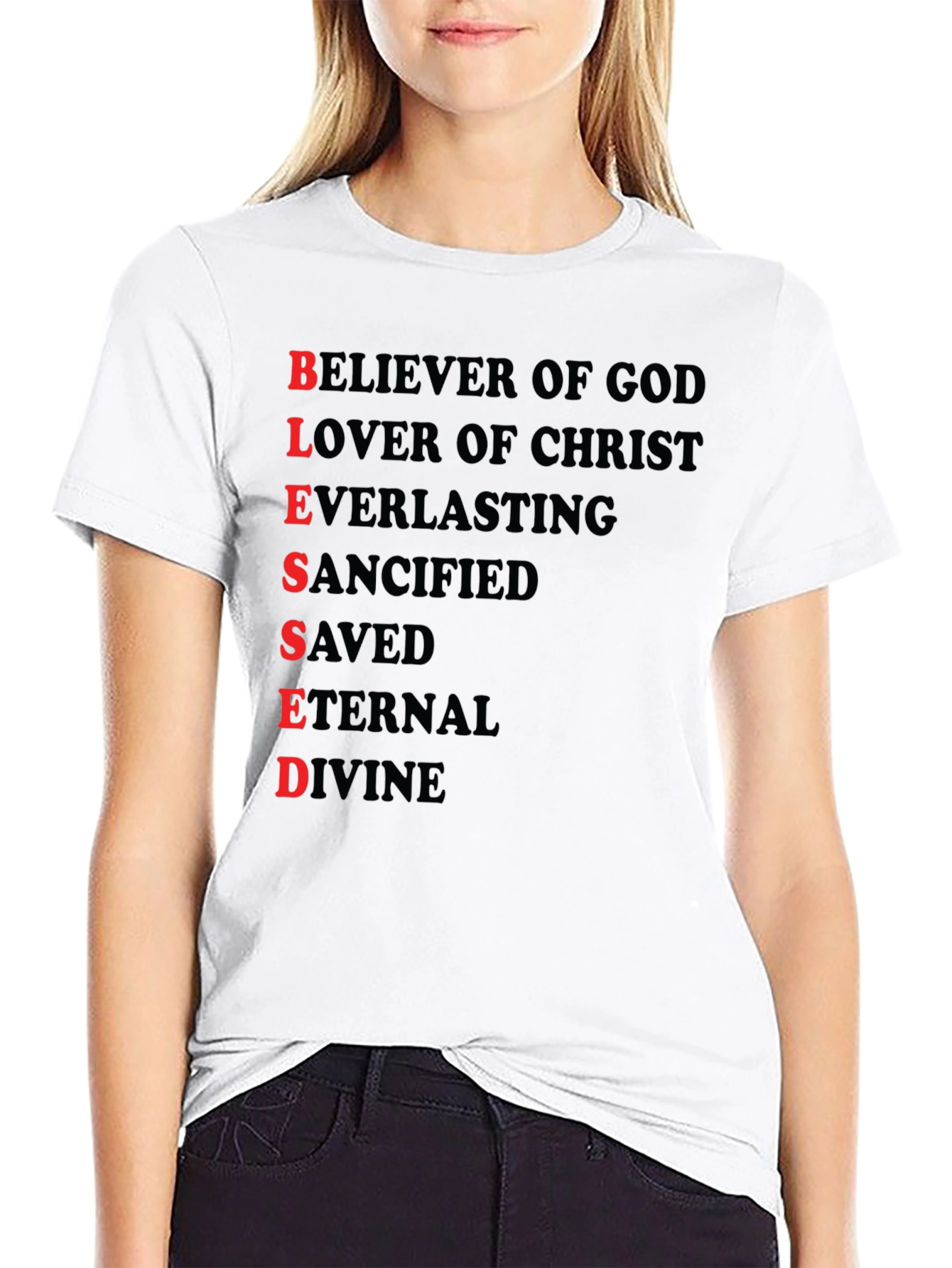Blessed Christian Graphic T-Shirt