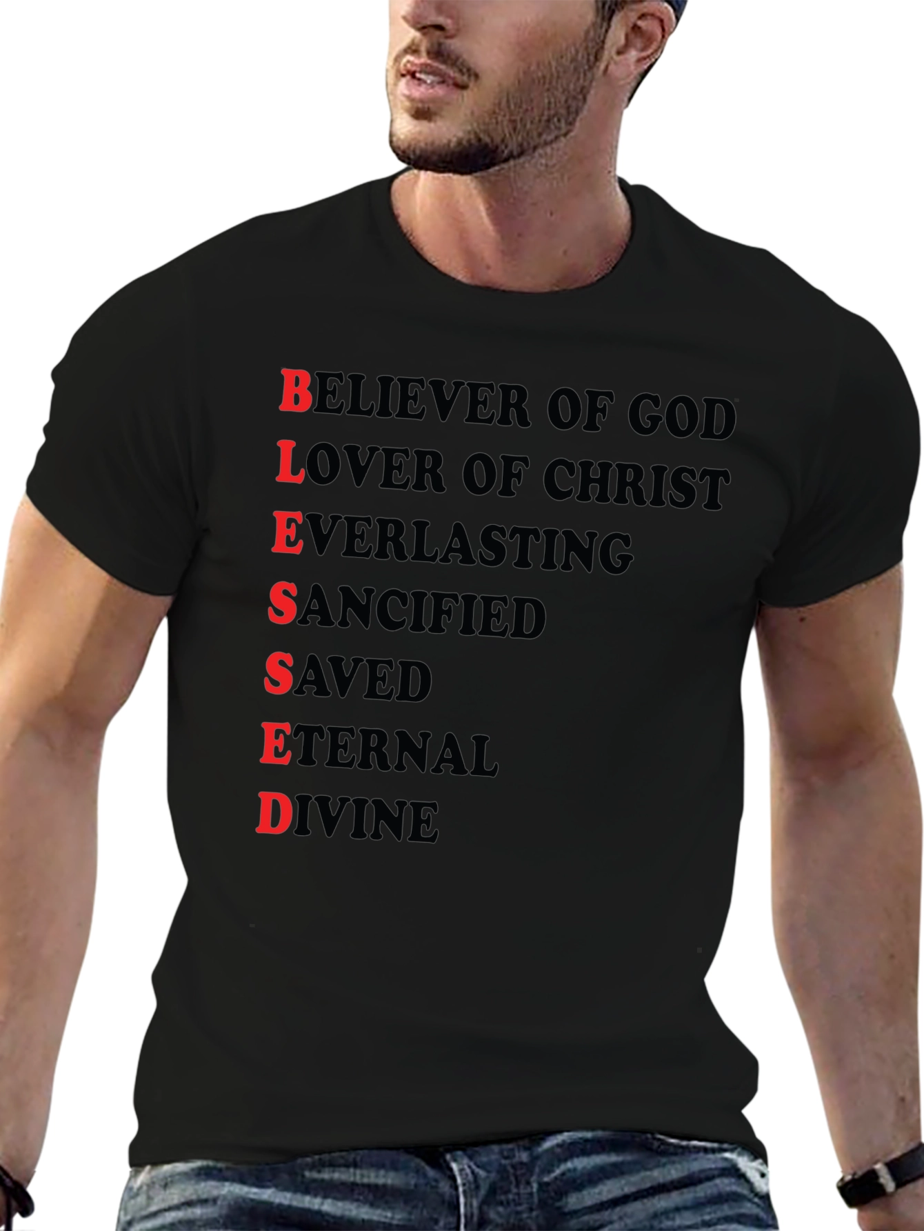 Blessed Christian Graphic T-Shirt