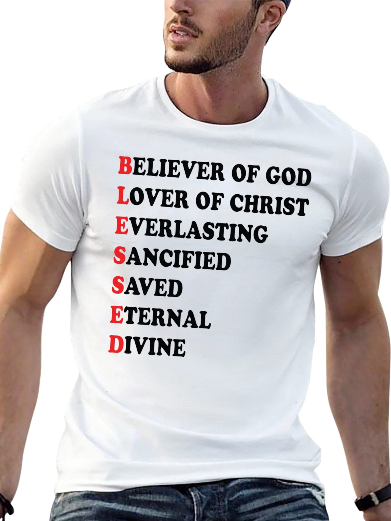 Blessed Christian Graphic T-Shirt