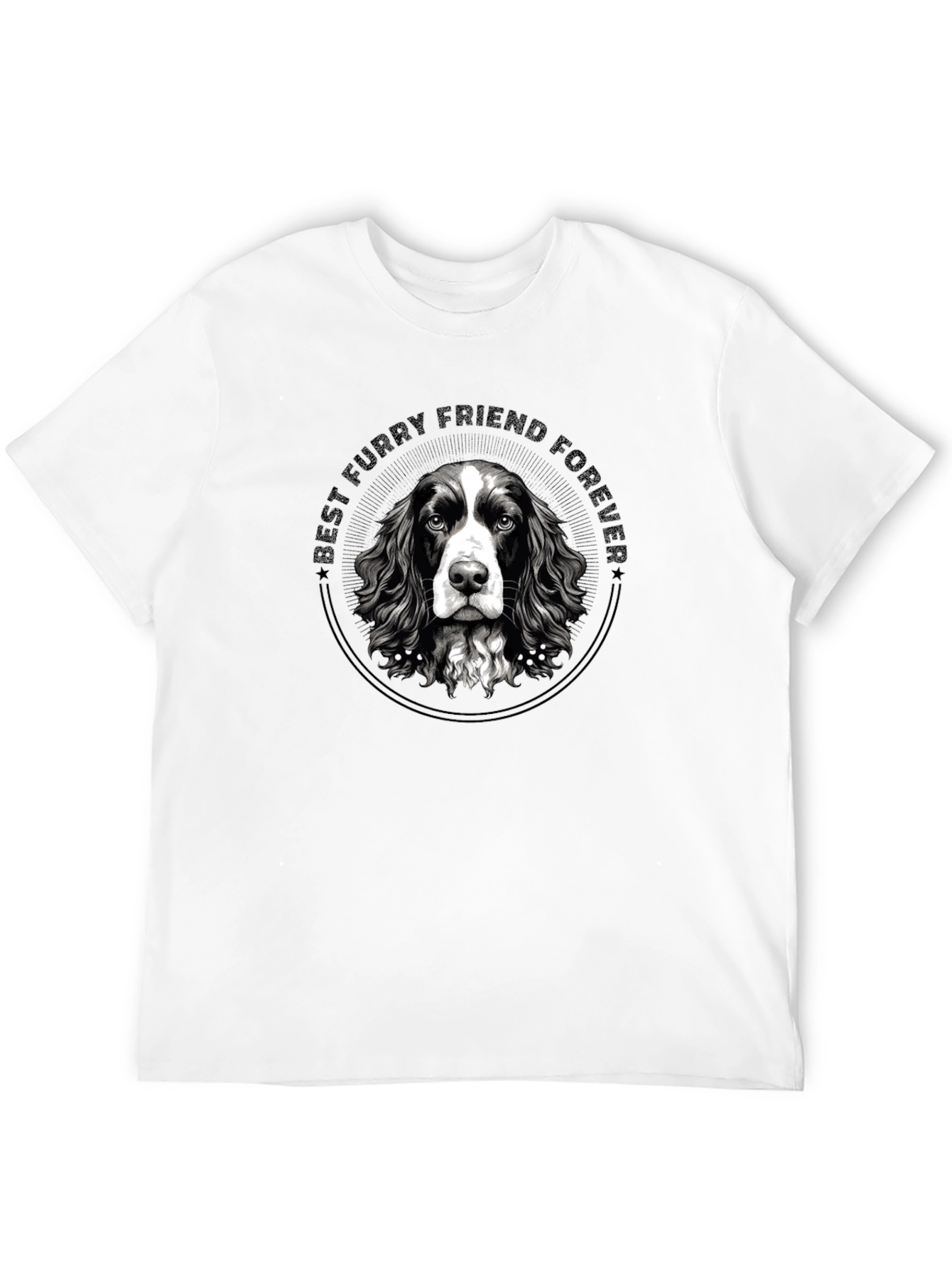 Best Furry Friend Forever Dog Graphic Tee