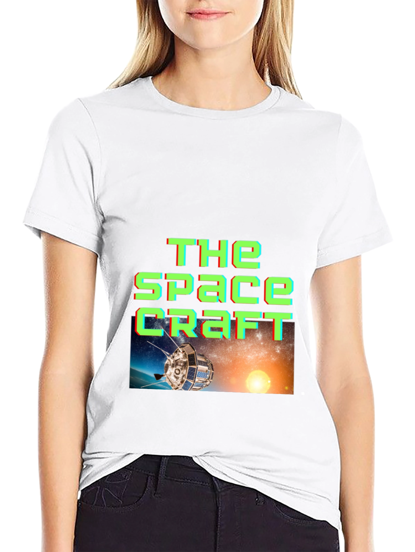 The Spacecraft T-Shirt - Unique Galaxy Design